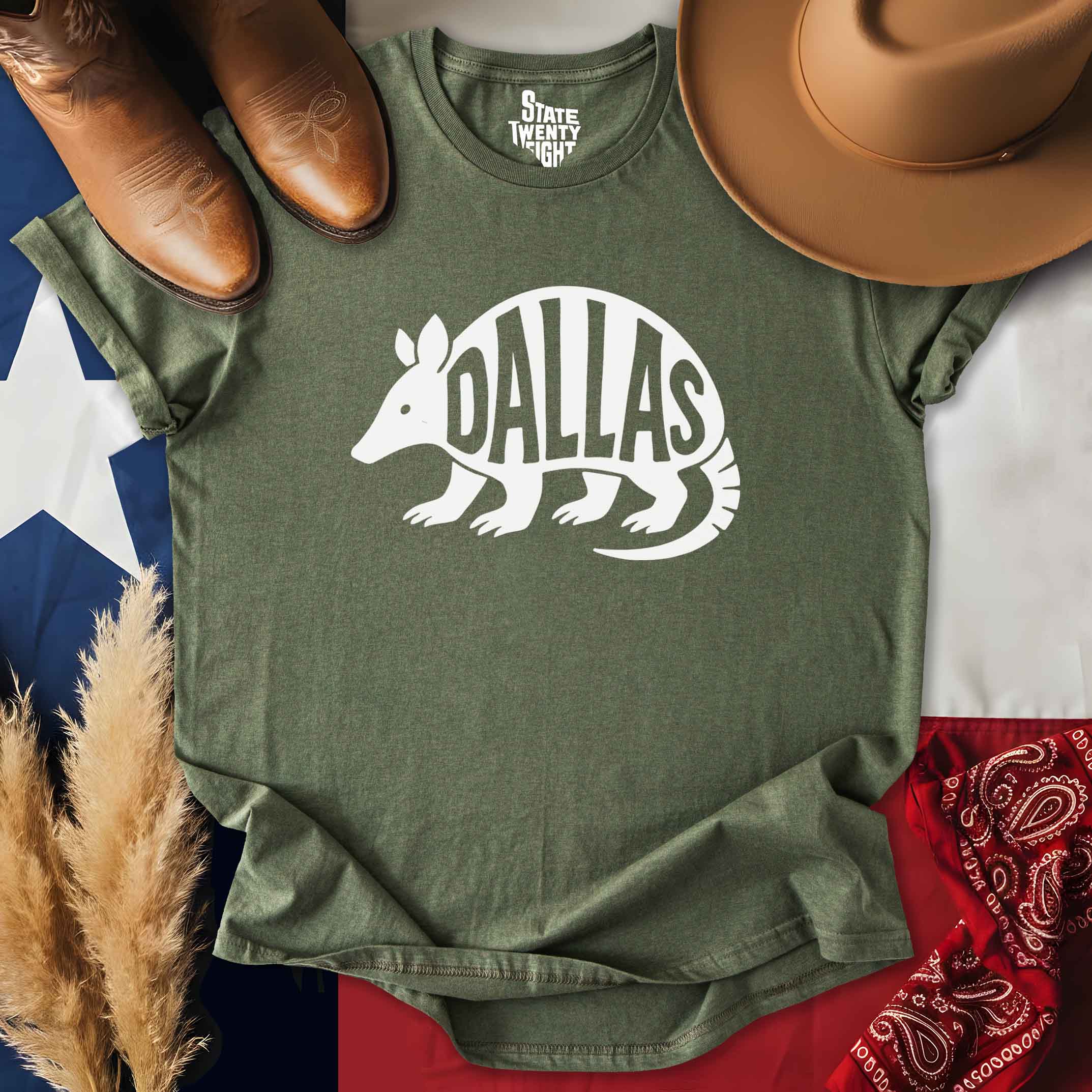 Dallas Armadillo  T-shirt