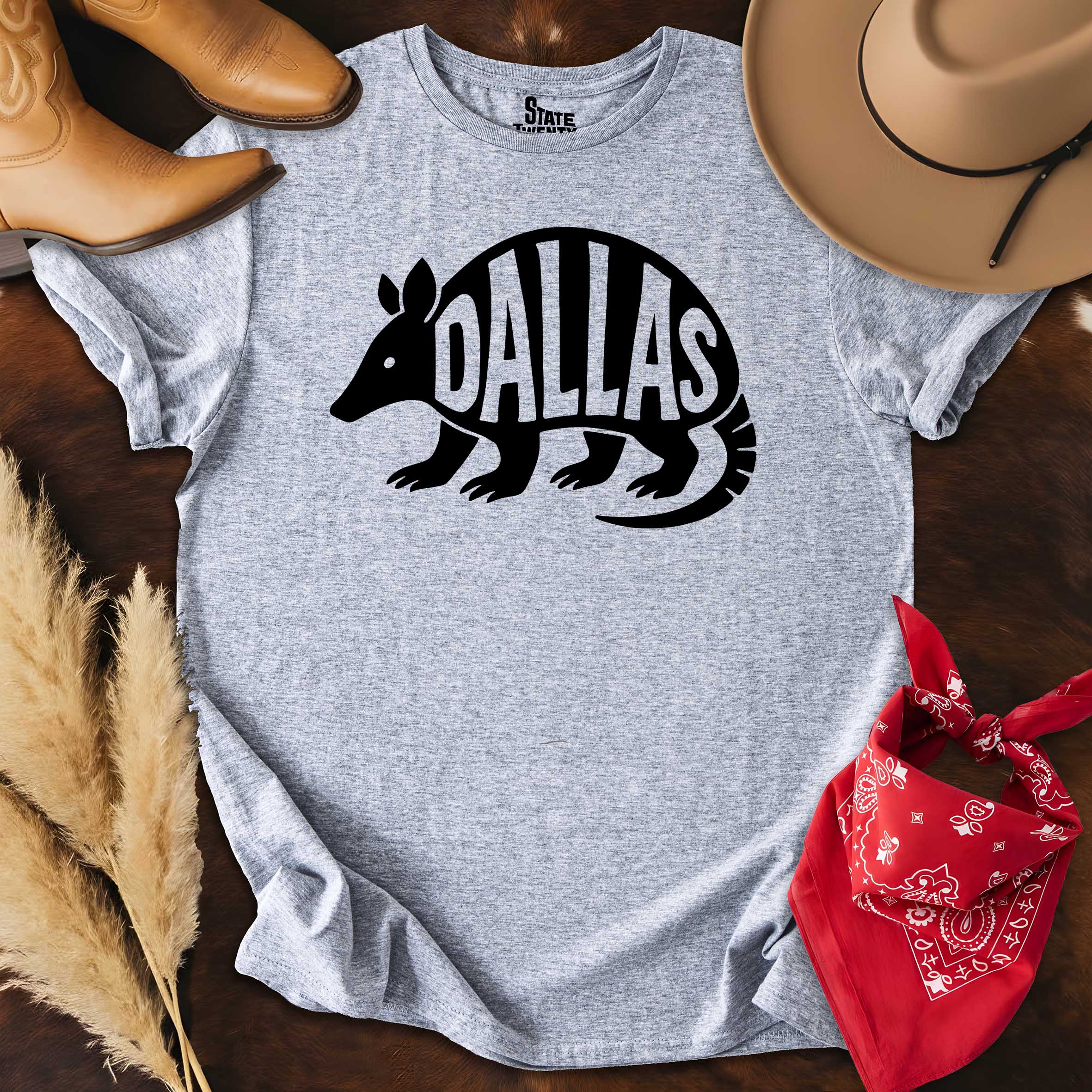 Dallas Armadillo  T-shirt