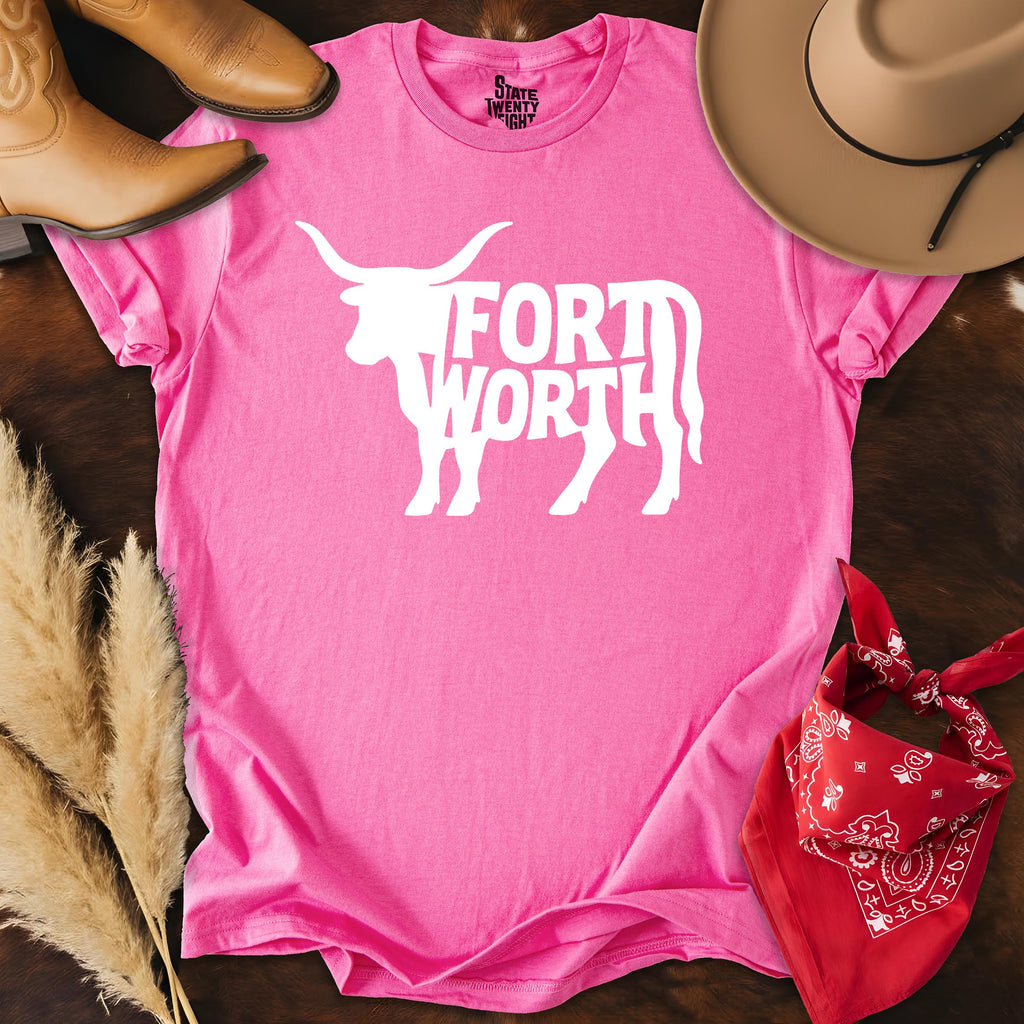 Fort Worth Longhorn  T-shirt