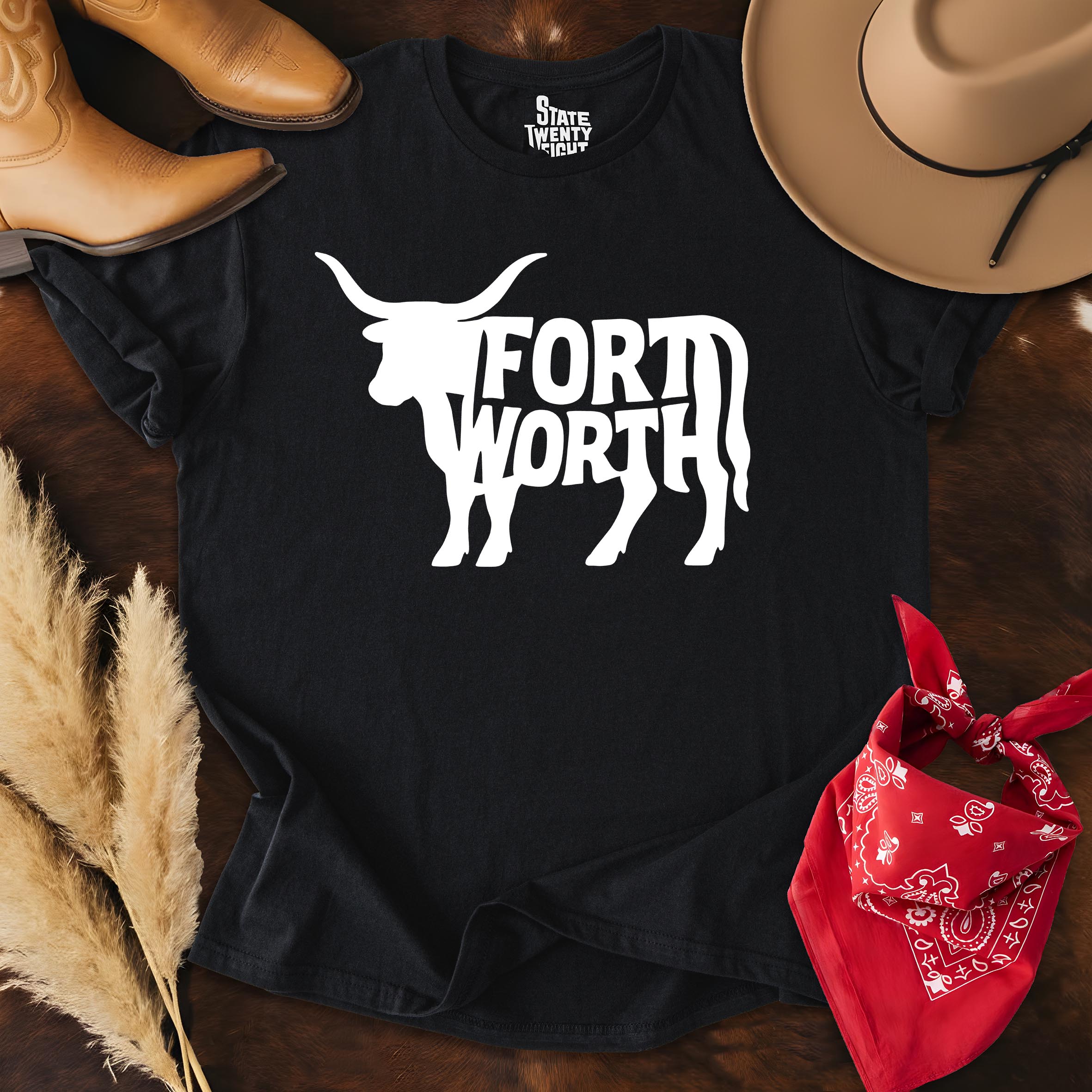 Fort Worth Longhorn  T-shirt