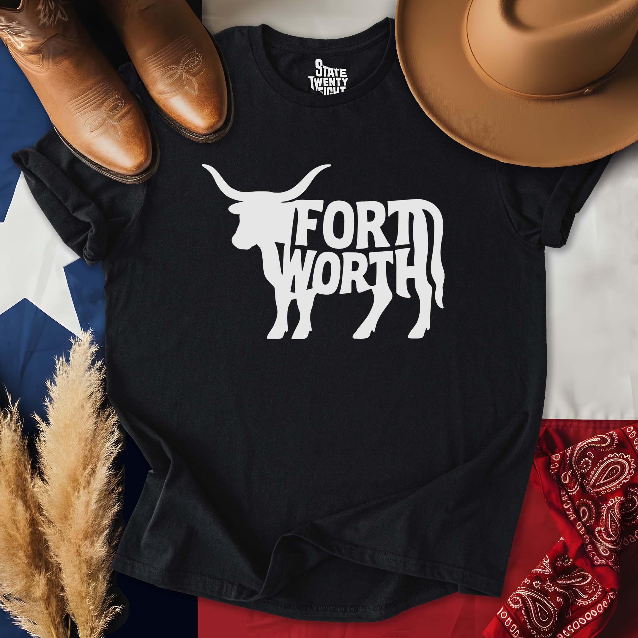 Fort Worth Longhorn  T-shirt
