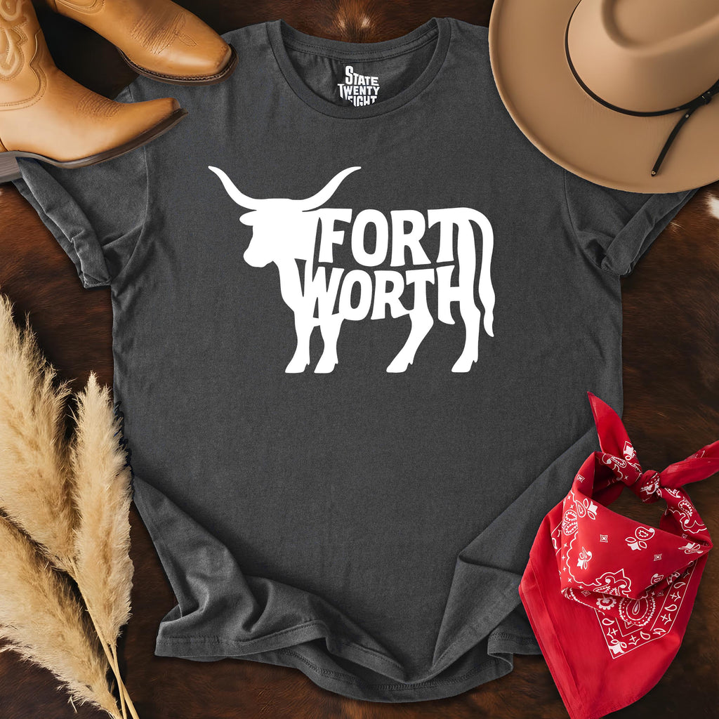 Fort Worth Longhorn  T-shirt