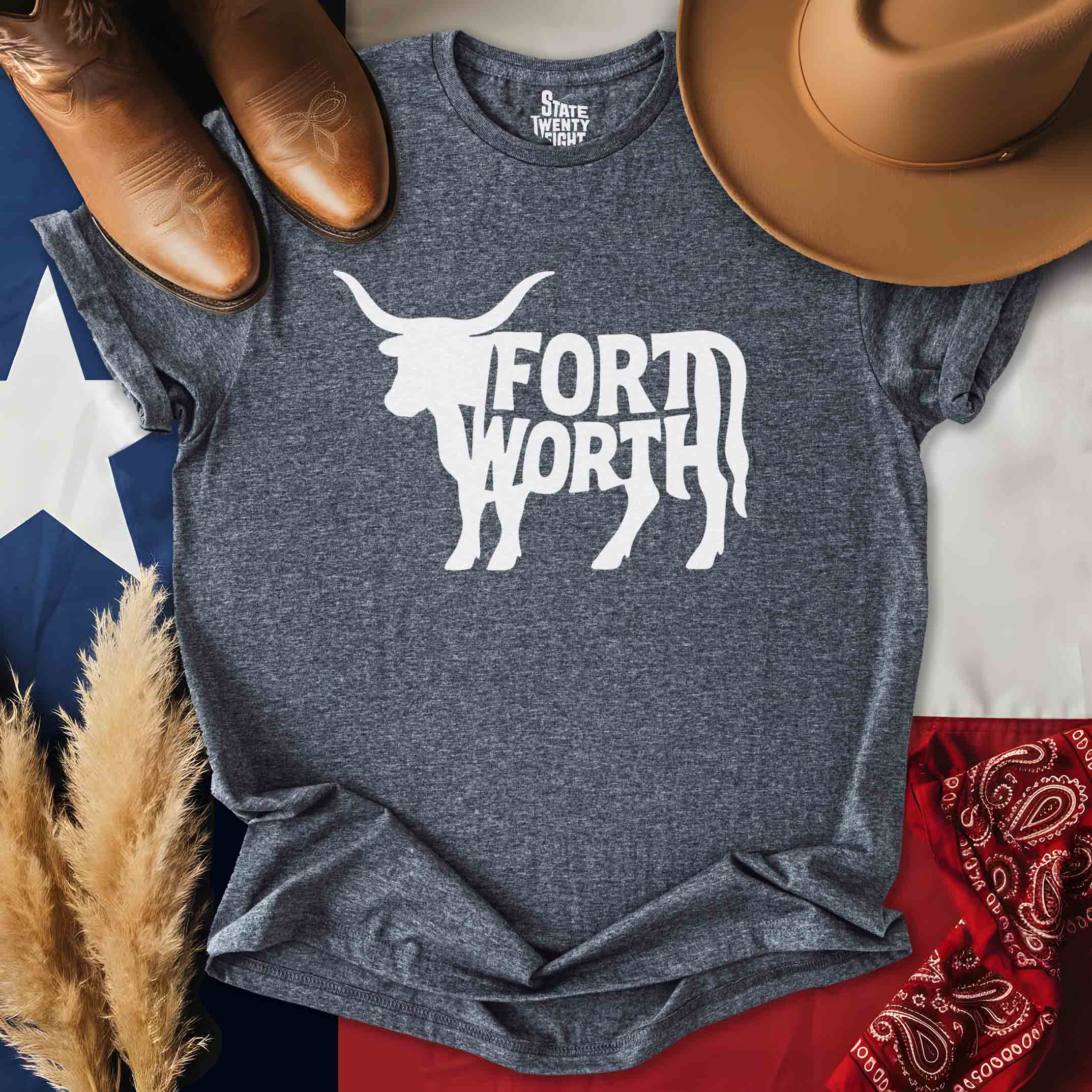 Fort Worth Longhorn  T-shirt