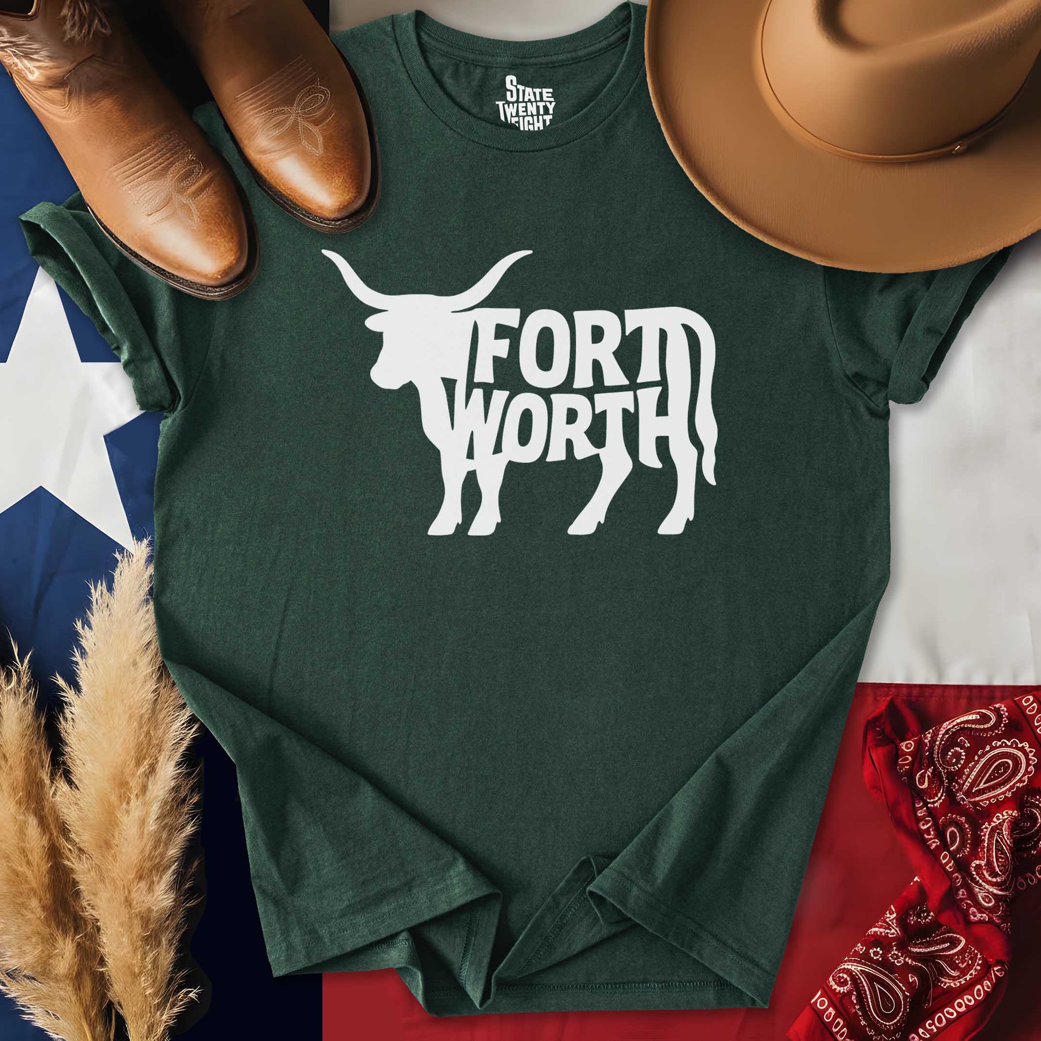 Fort Worth Longhorn  T-shirt