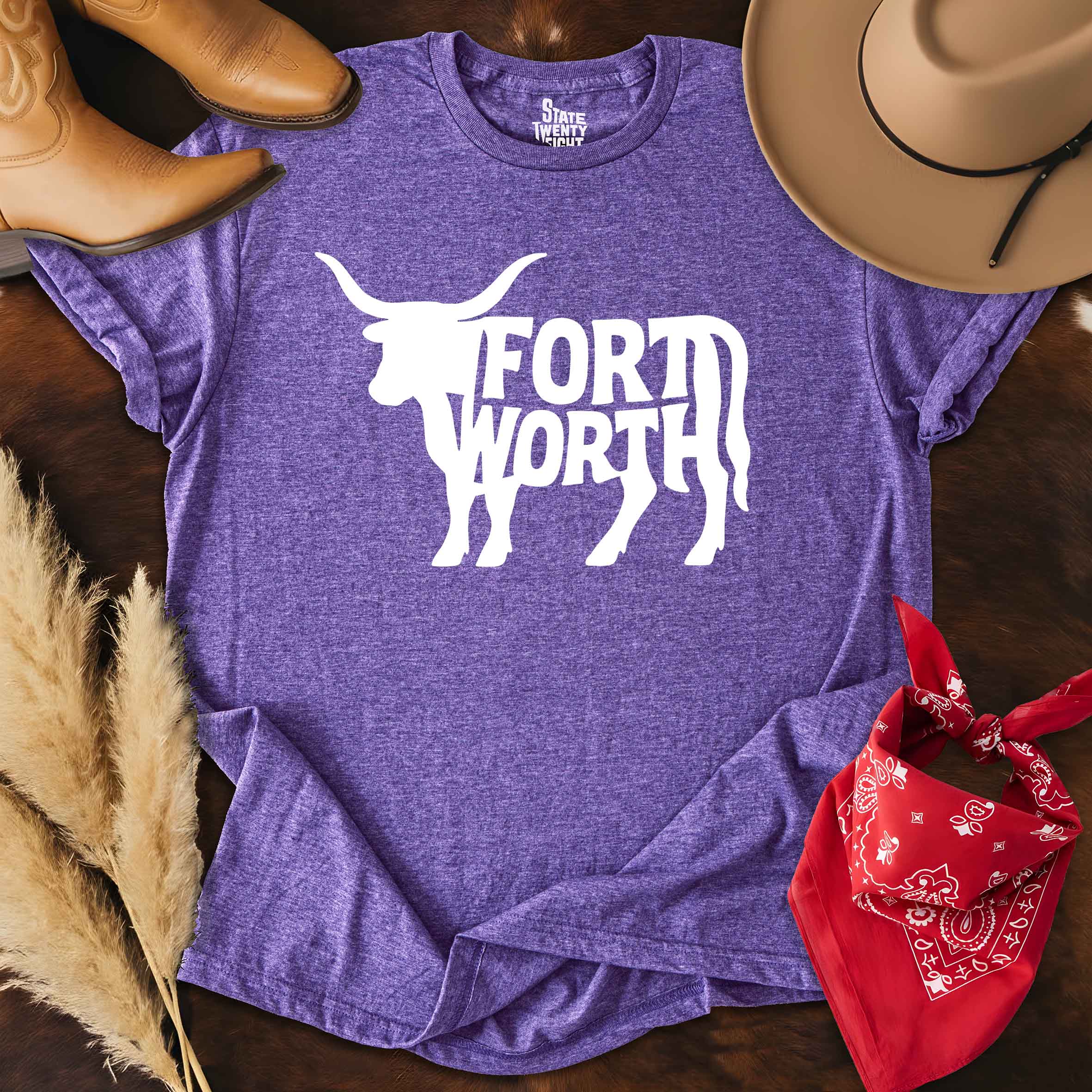 Fort Worth Longhorn  T-shirt