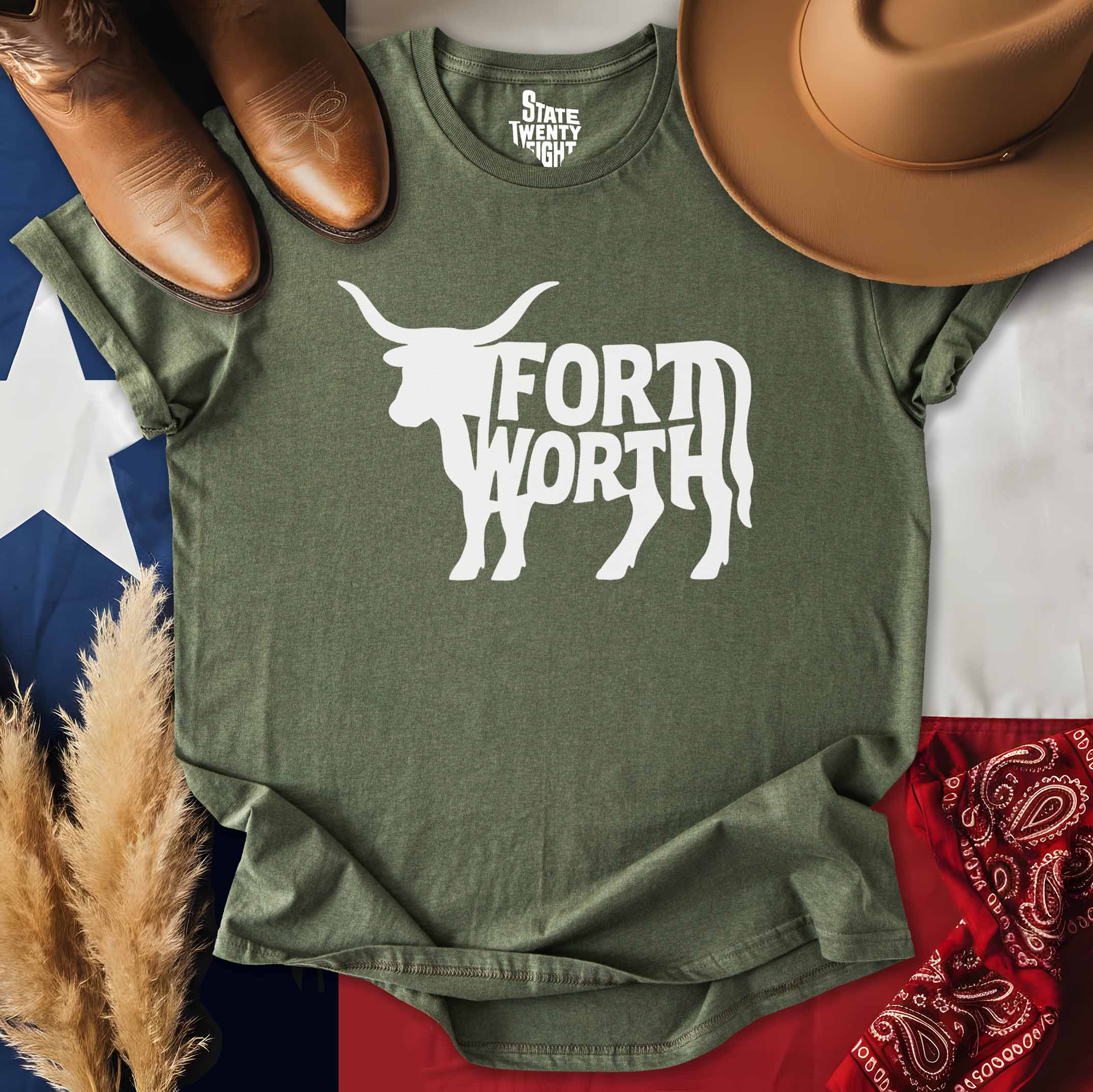 Fort Worth Longhorn  T-shirt