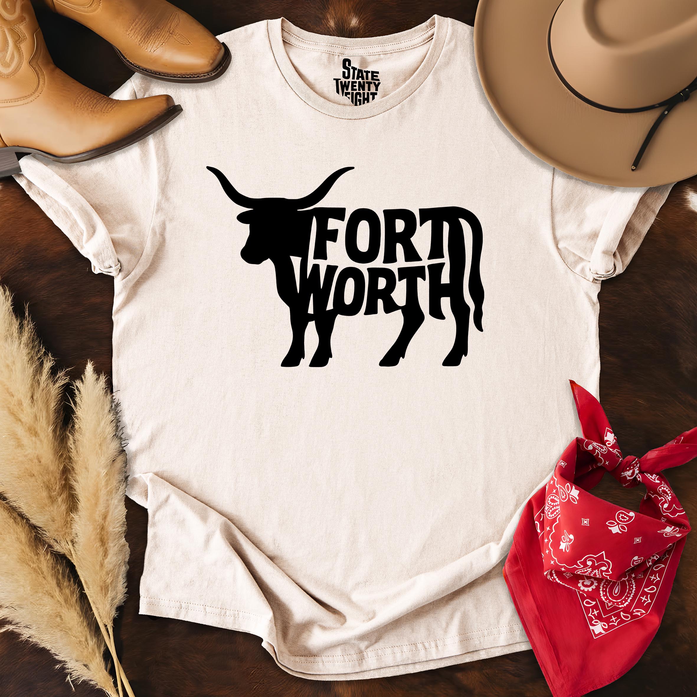 Fort Worth Longhorn  T-shirt
