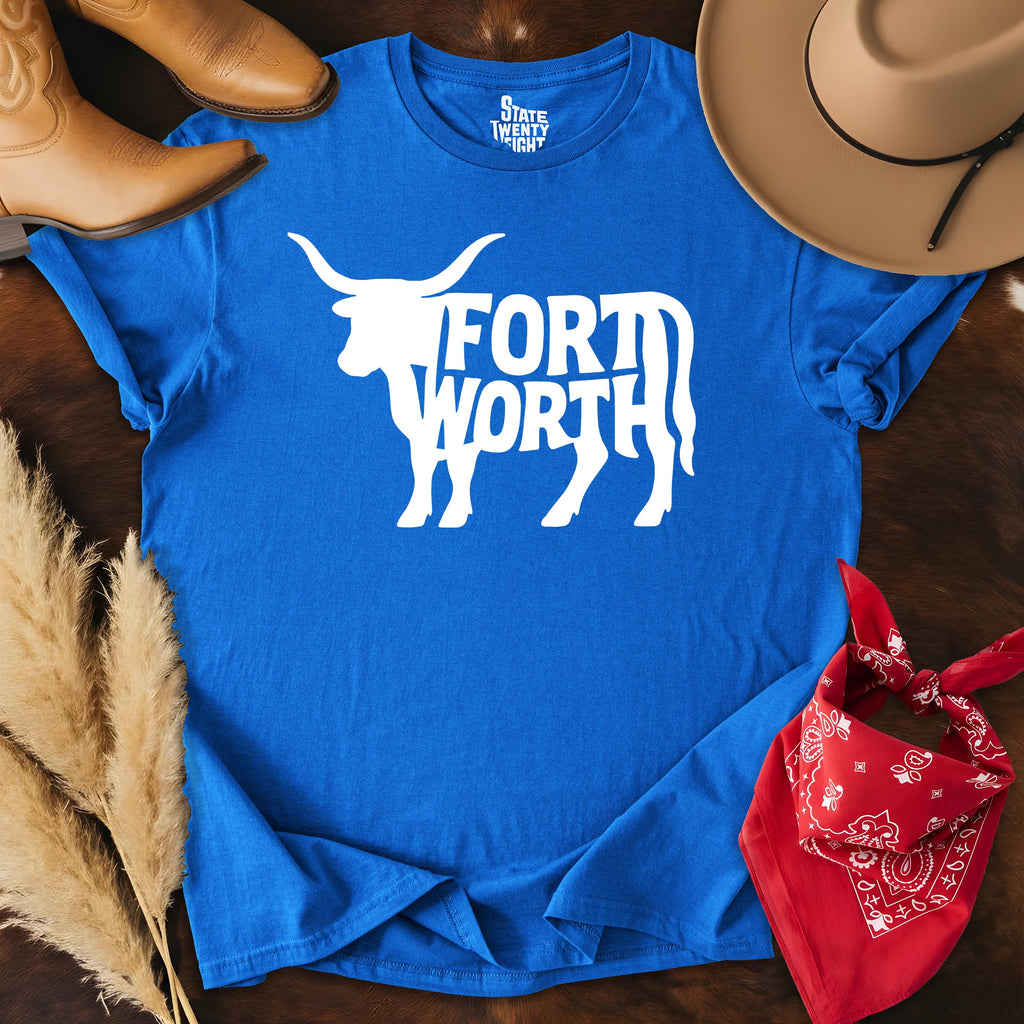 Fort Worth Longhorn  T-shirt