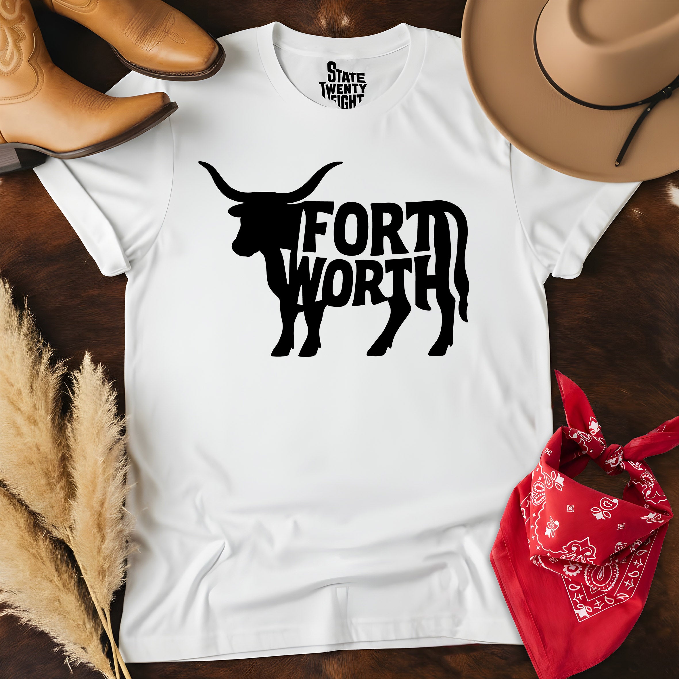 Fort Worth Longhorn  T-shirt