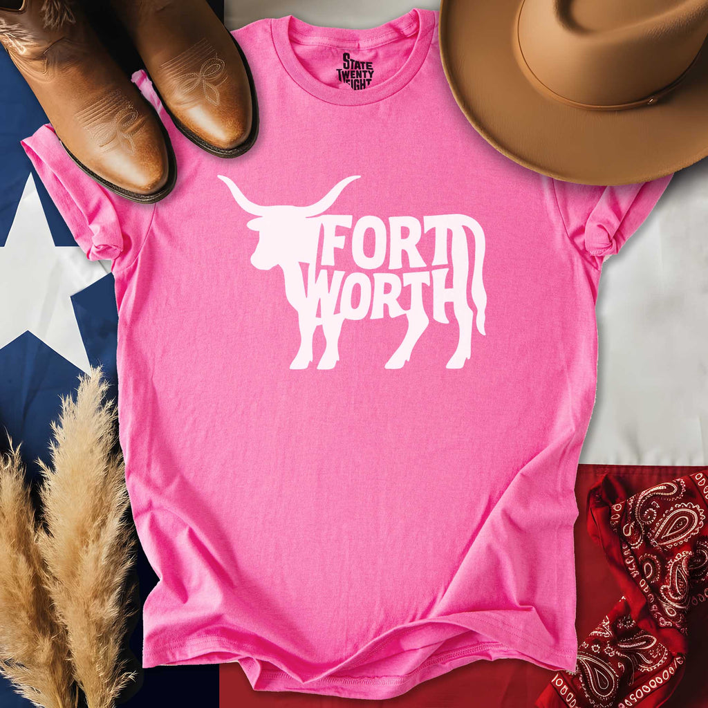 Fort Worth Longhorn  T-shirt