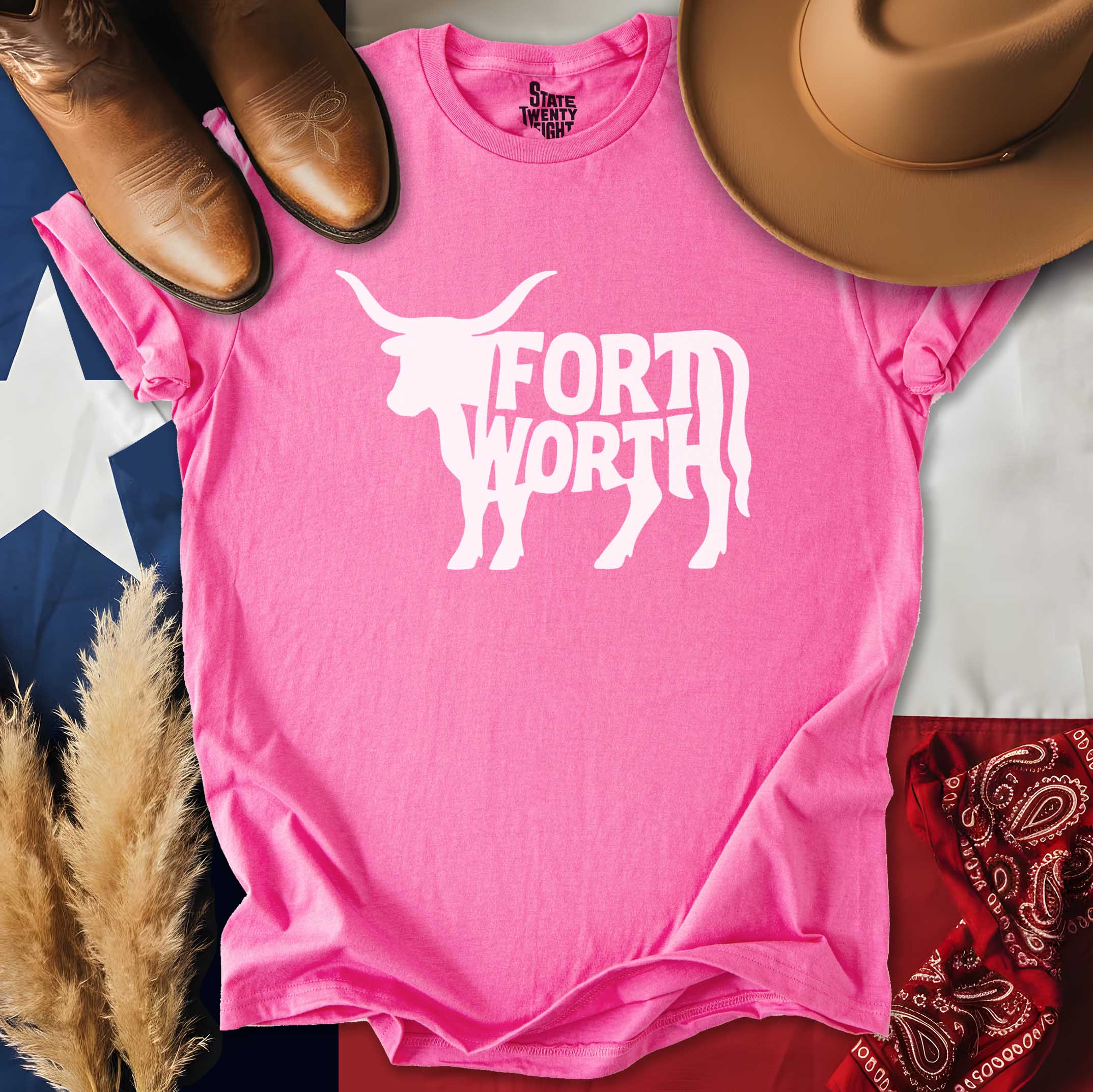 Fort Worth Longhorn  T-shirt