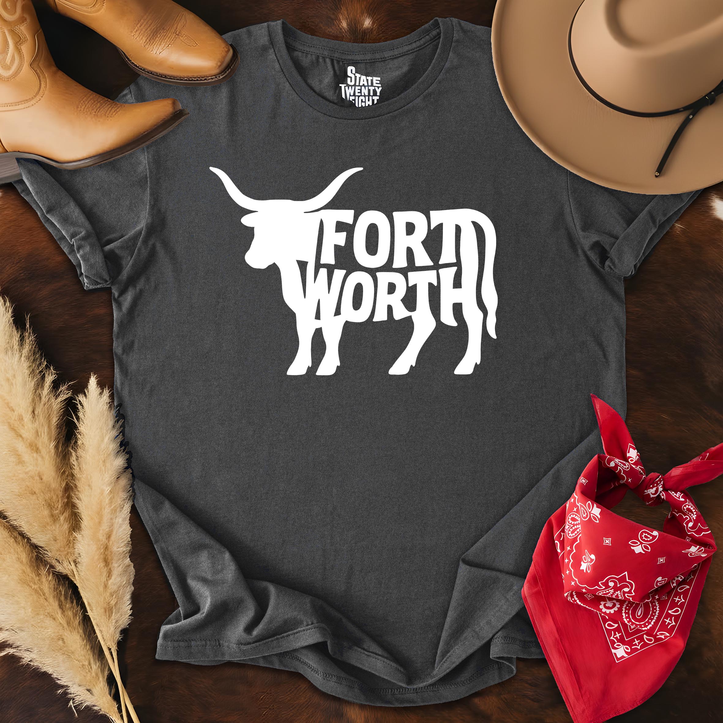 Fort Worth Longhorn  T-shirt