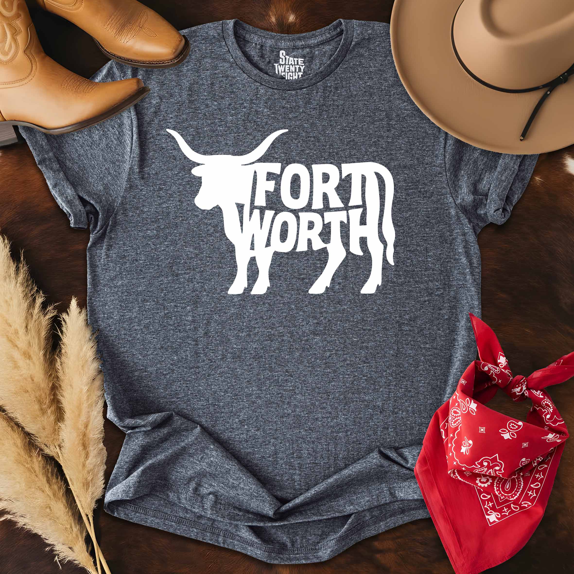 Fort Worth Longhorn  T-shirt