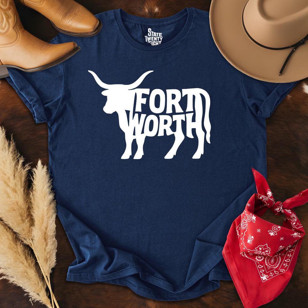 Fort Worth Longhorn  T-shirt