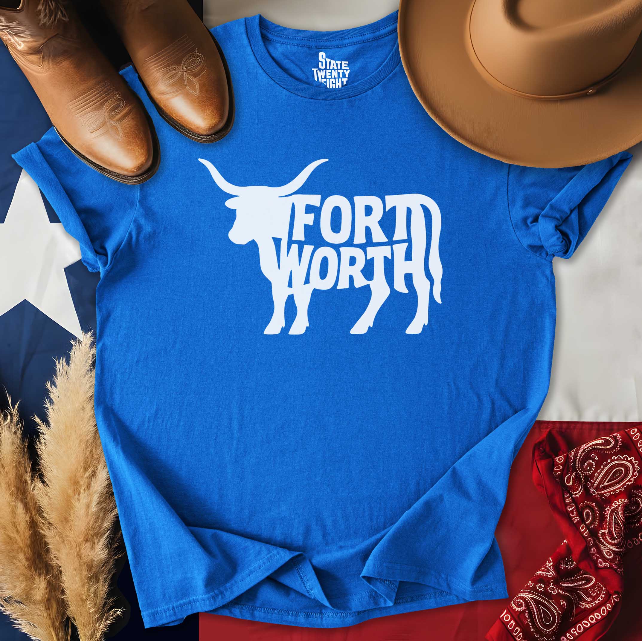 Fort Worth Longhorn  T-shirt