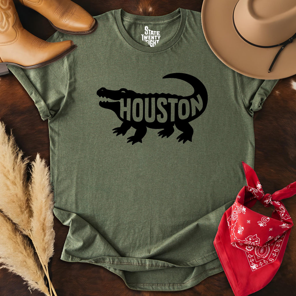 Houston Alligator  T-shirt