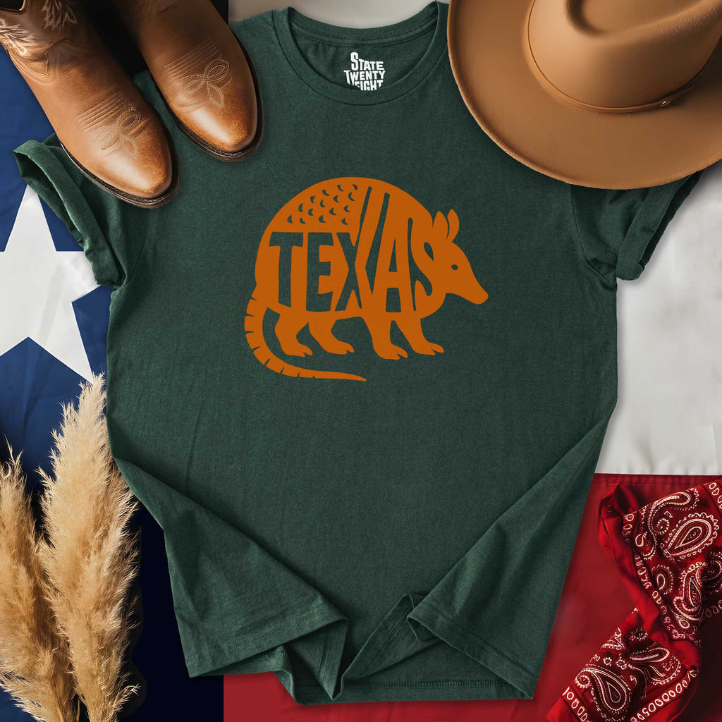 Texas Armadillo  T-shirt