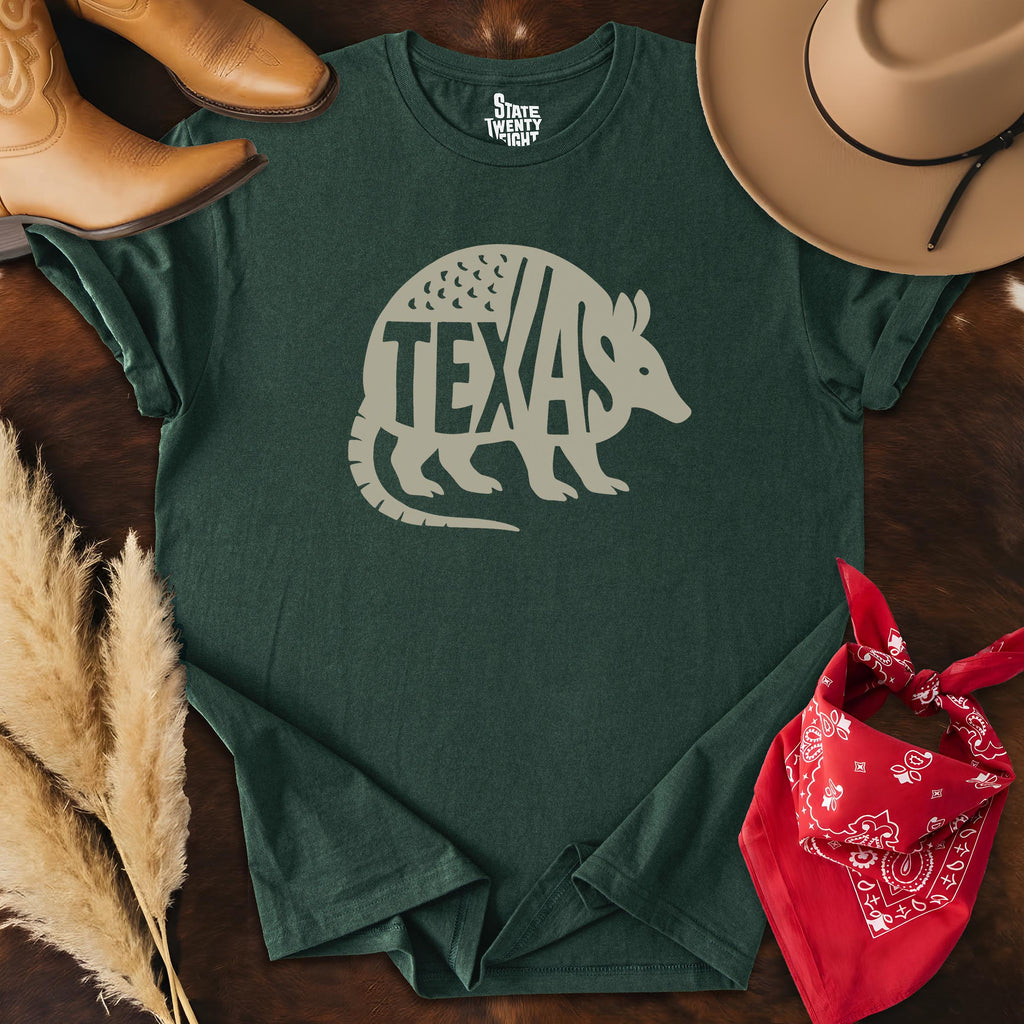 Texas Armadillo  T-shirt