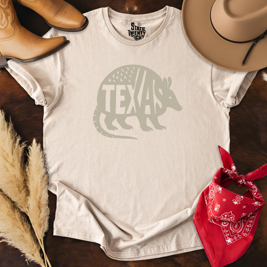 Texas Armadillo  T-shirt