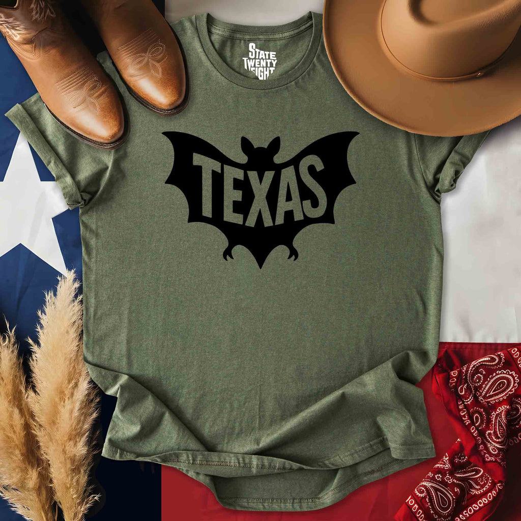 Texas Bat  T-shirt
