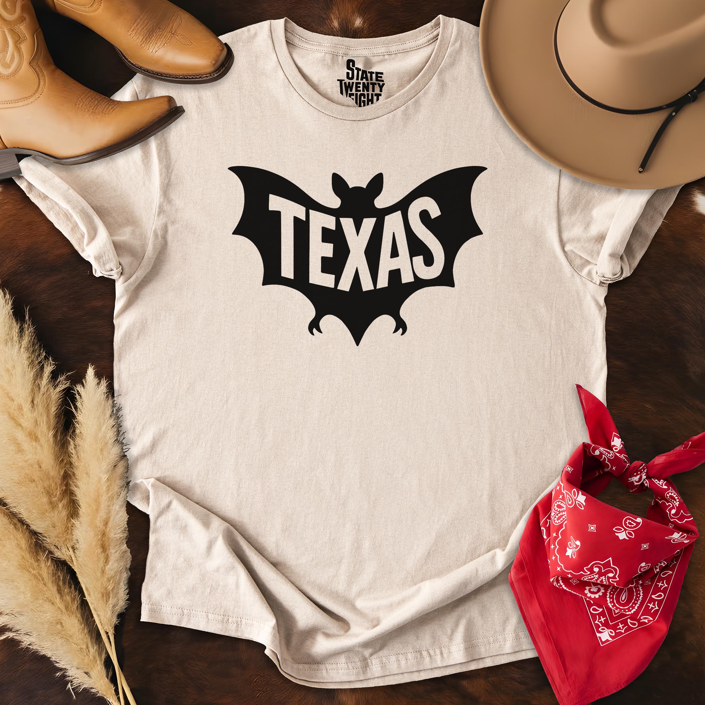 Texas Bat  T-shirt
