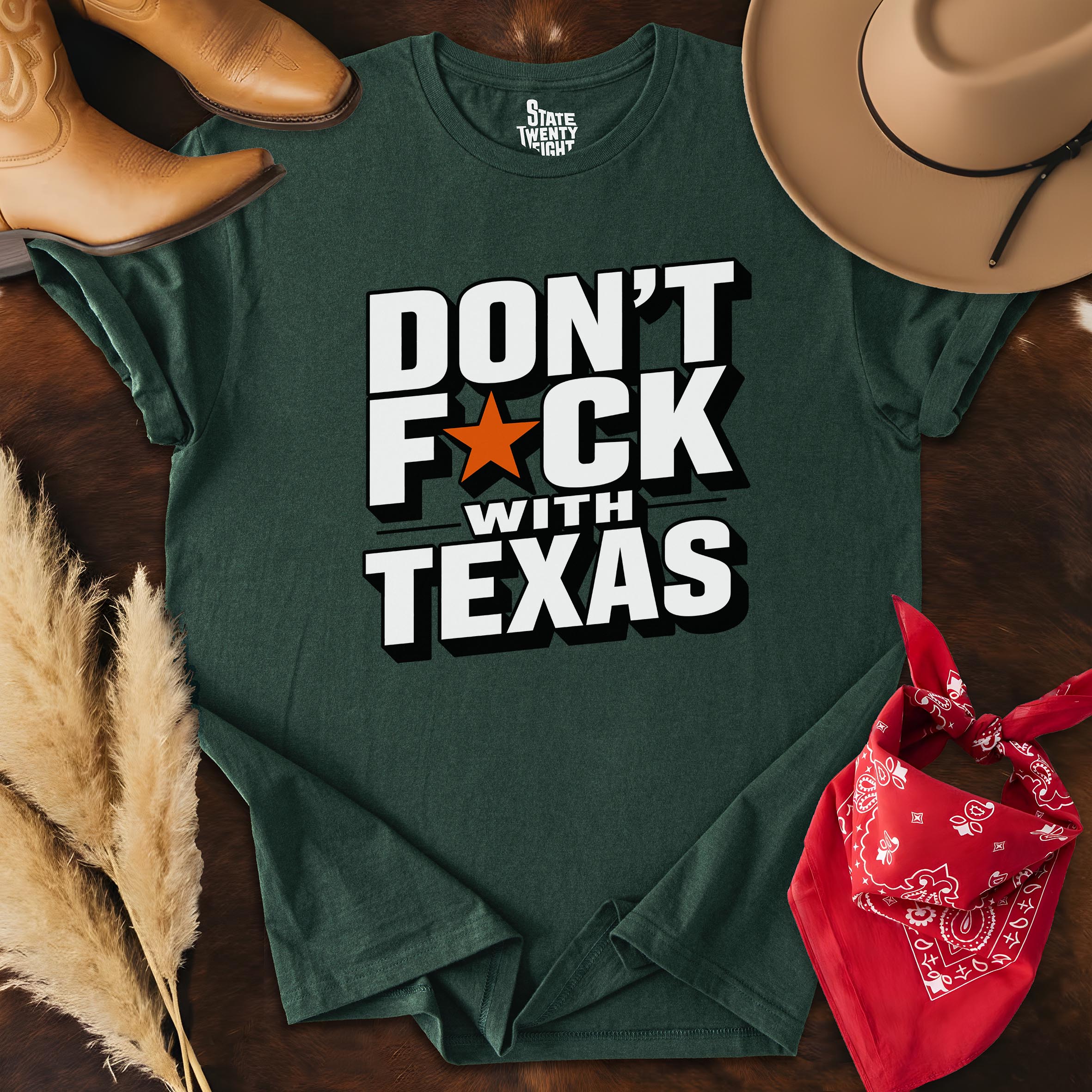 No Apologies Texas  T-shirt