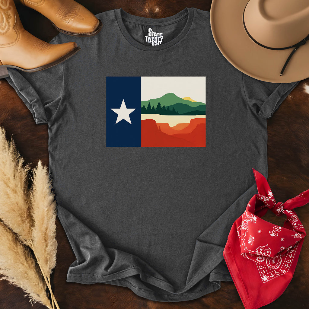 Texas Land Flag  T-shirt