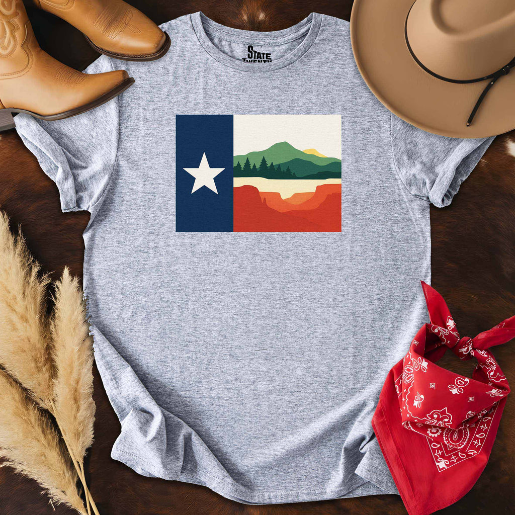 Texas Land Flag  T-shirt