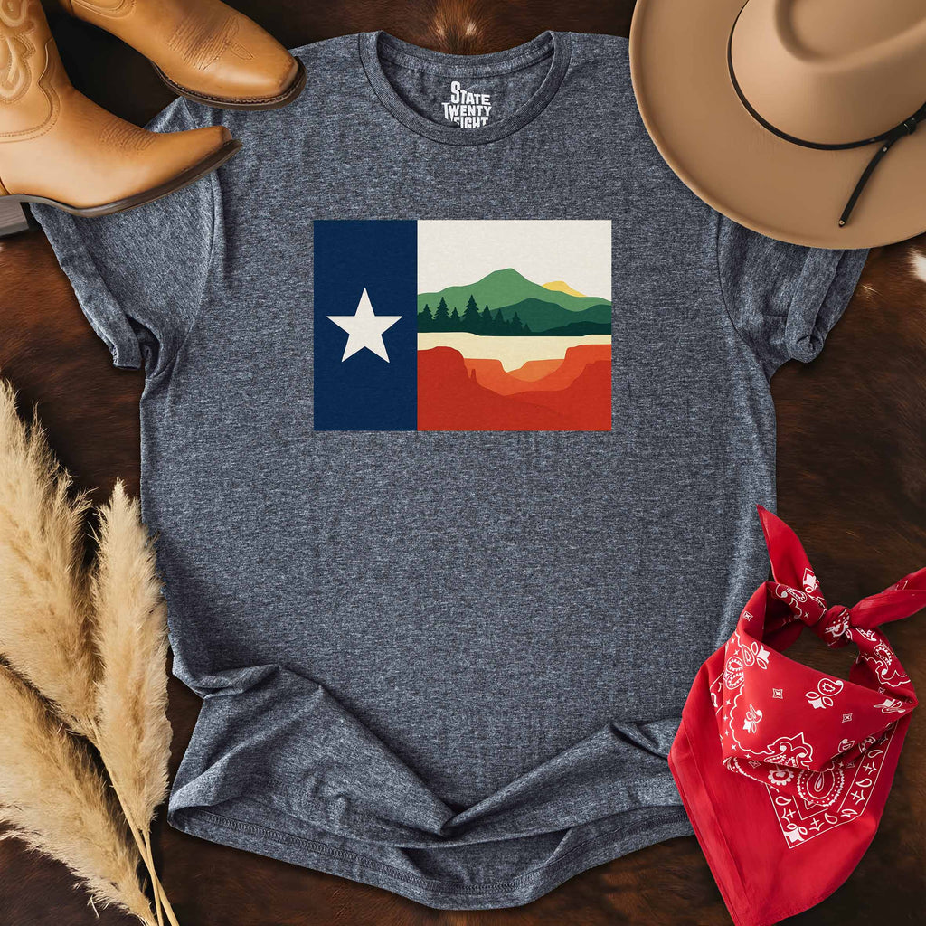 Texas Land Flag  T-shirt