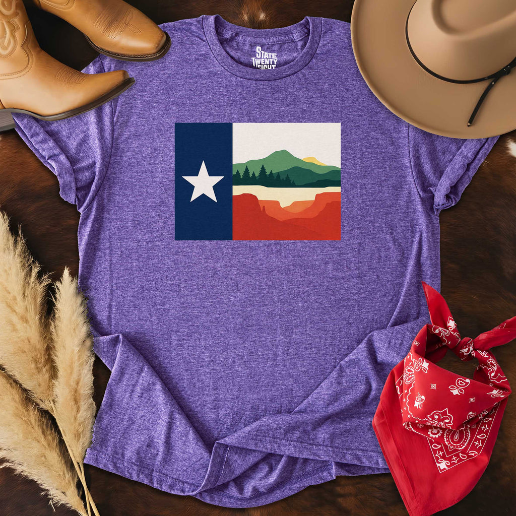 Texas Land Flag  T-shirt