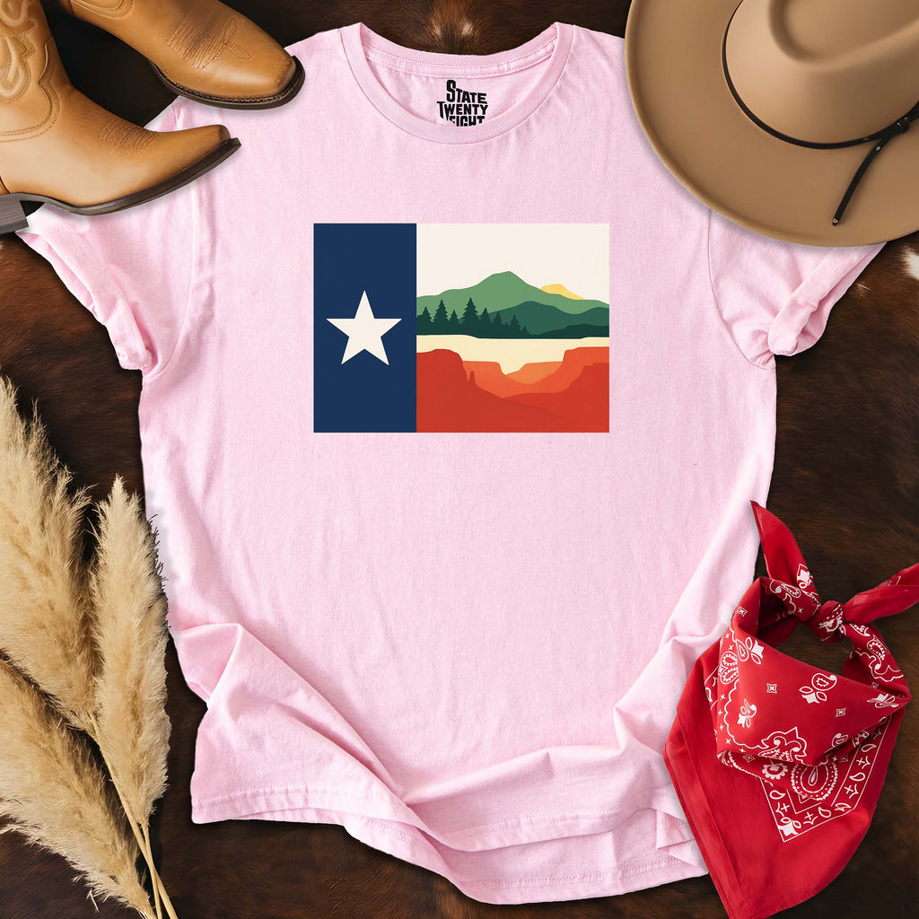 Texas Land Flag  T-shirt