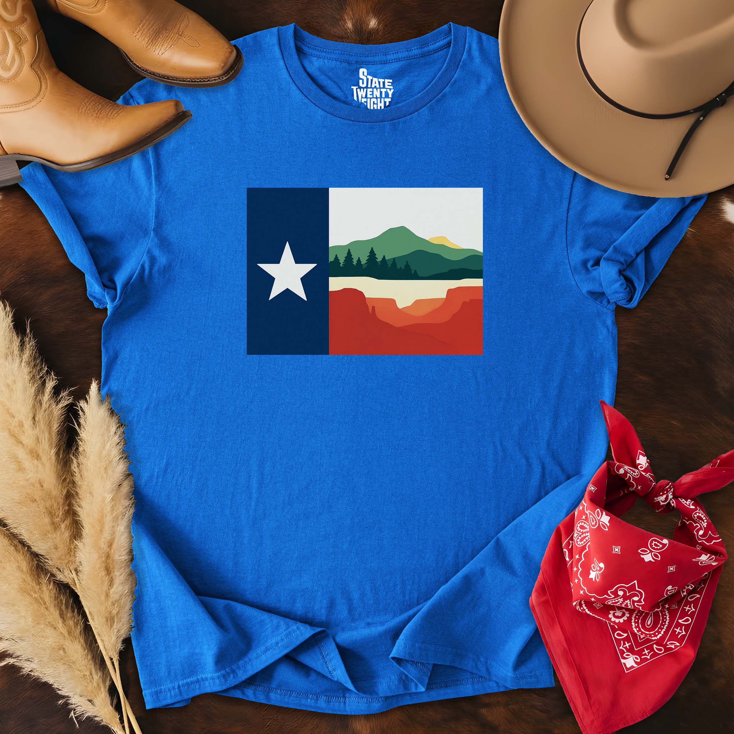 Texas Land Flag  T-shirt