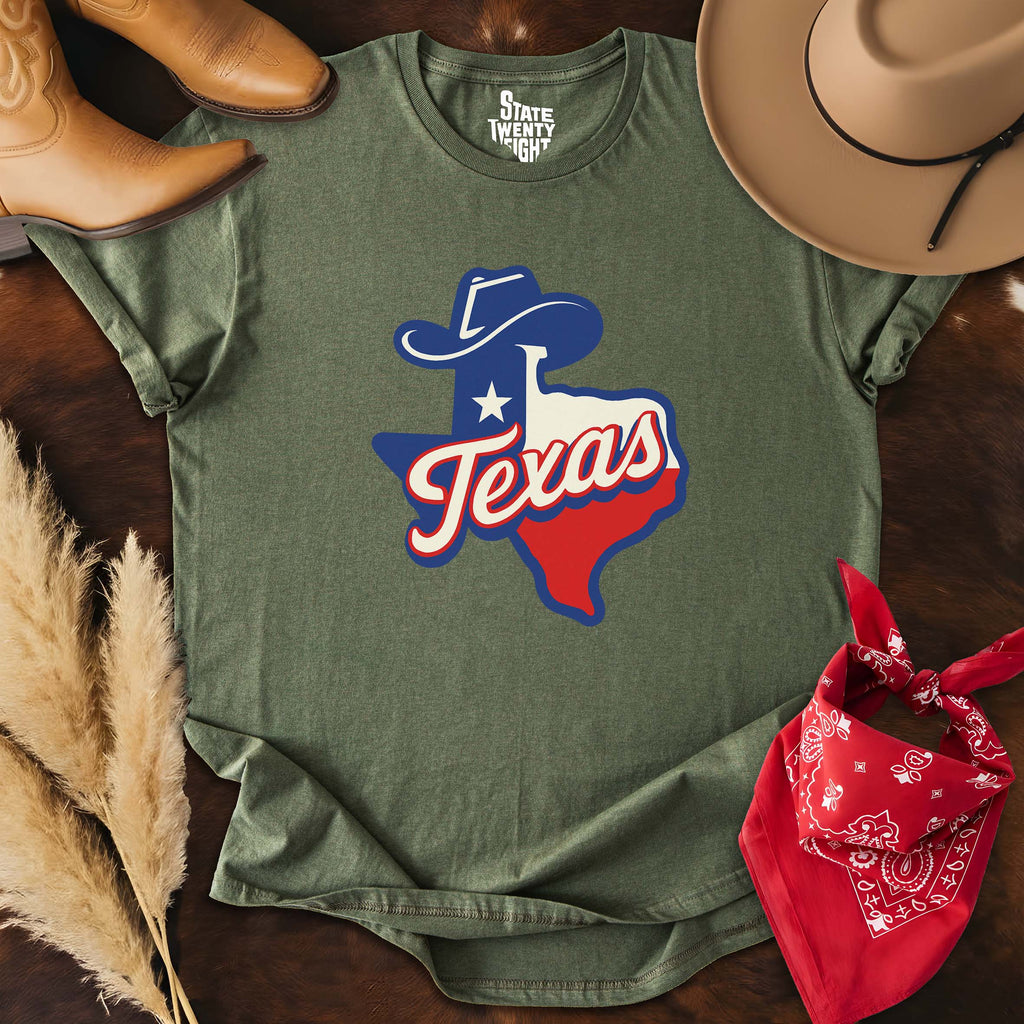 Born Free, Raised Texan  T-shirt
