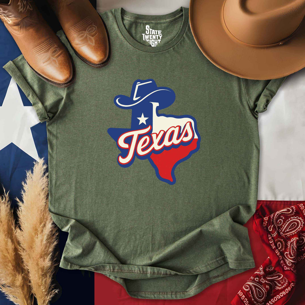 Born Free, Raised Texan  T-shirt