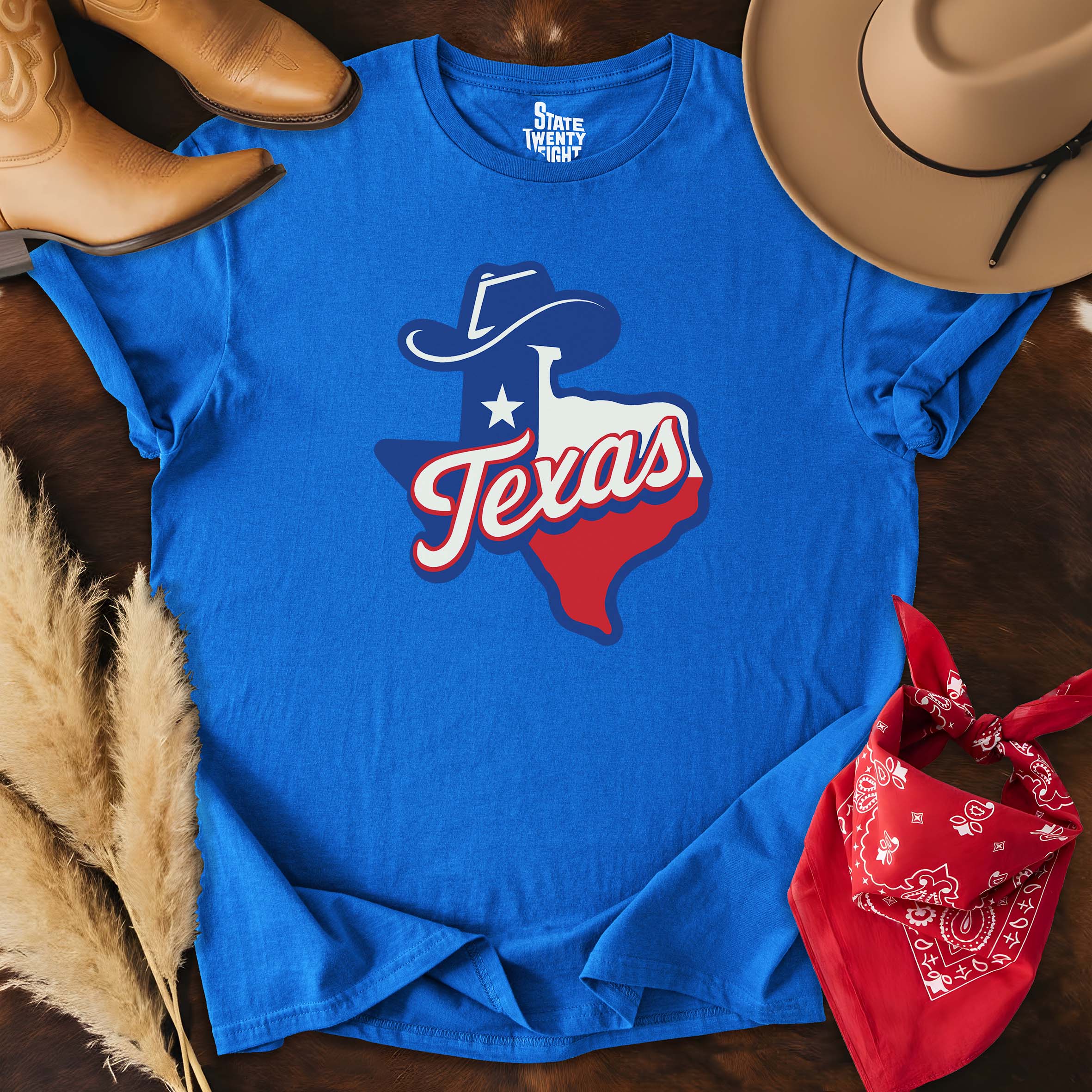 Born Free, Raised Texan  T-shirt