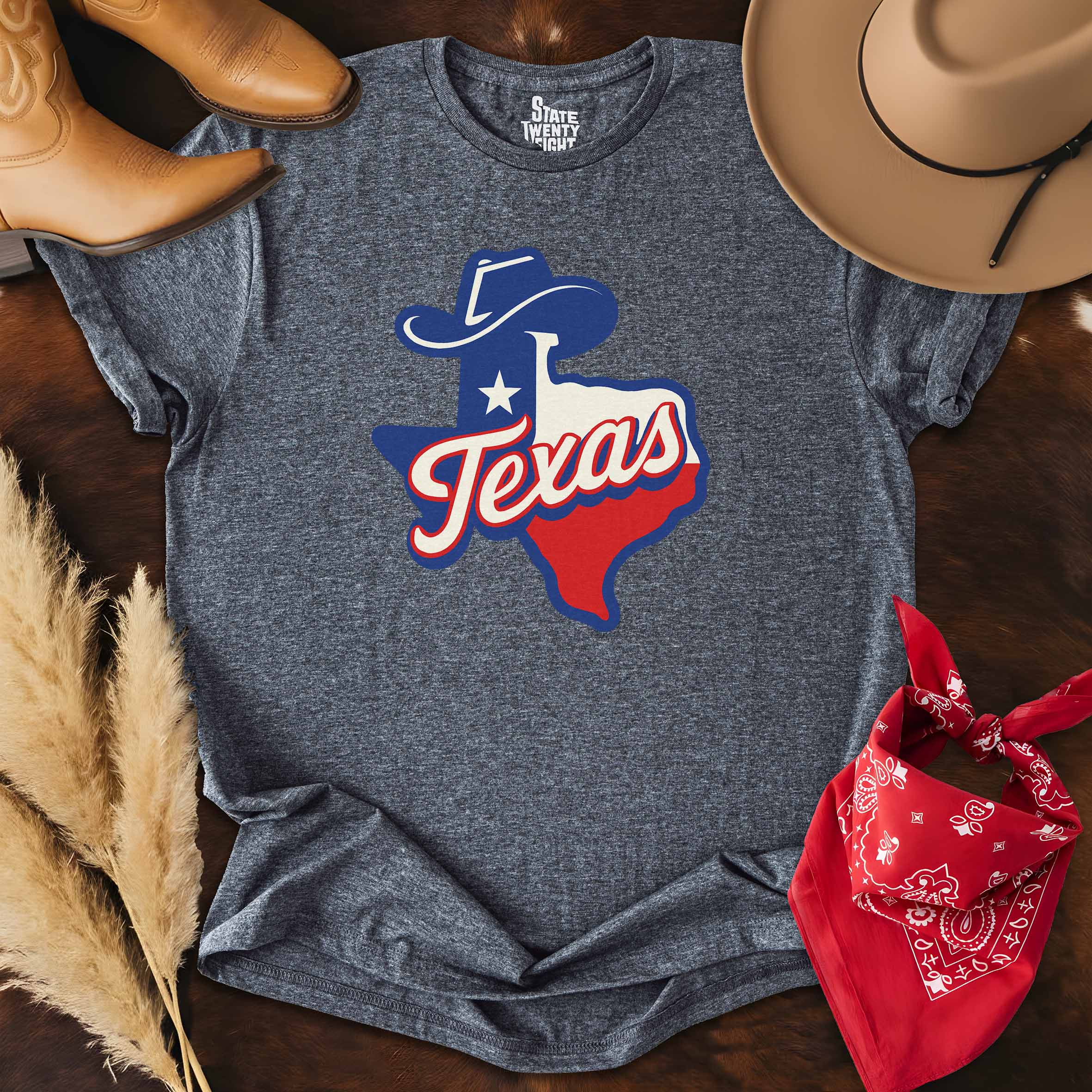 Born Free, Raised Texan  T-shirt