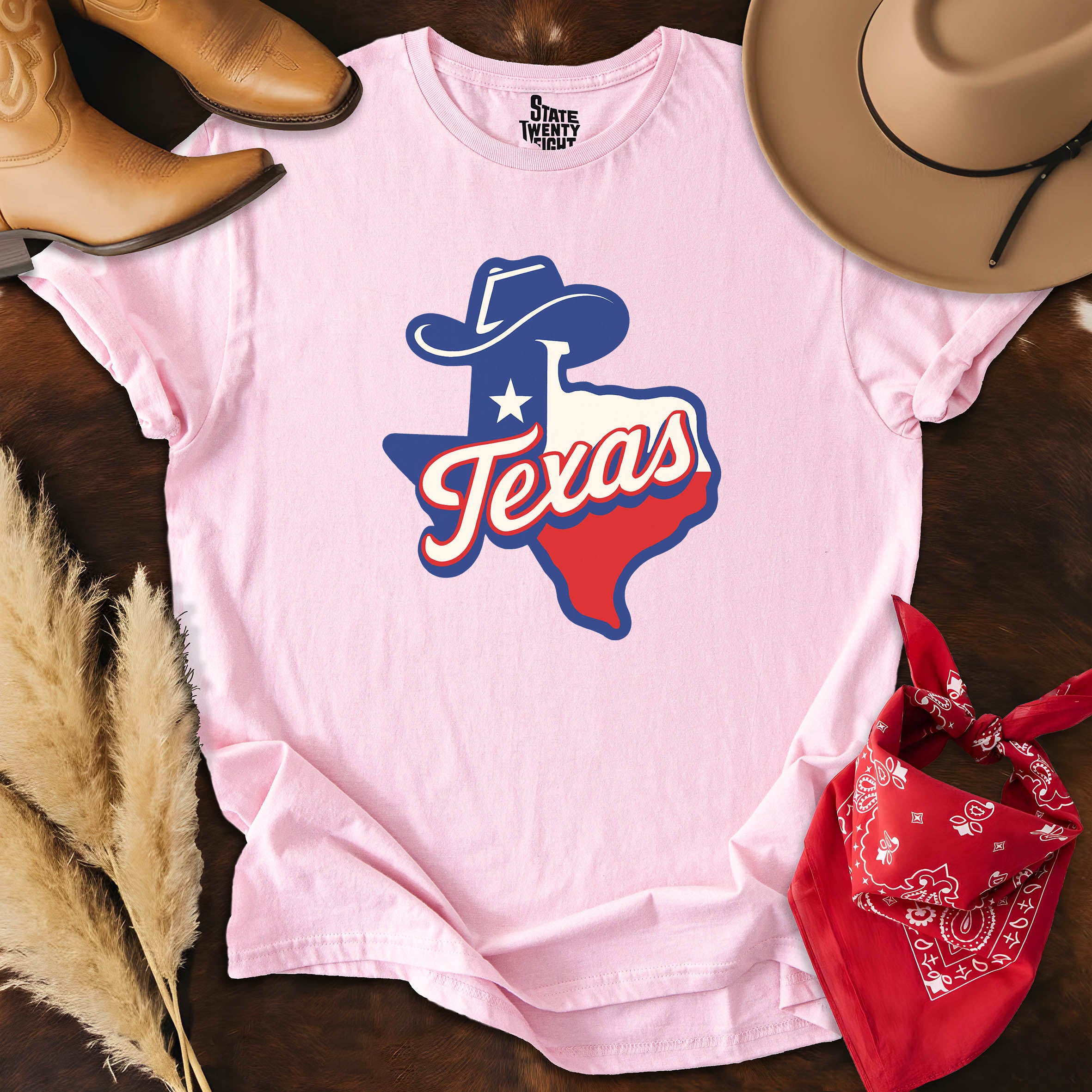 Born Free, Raised Texan  T-shirt