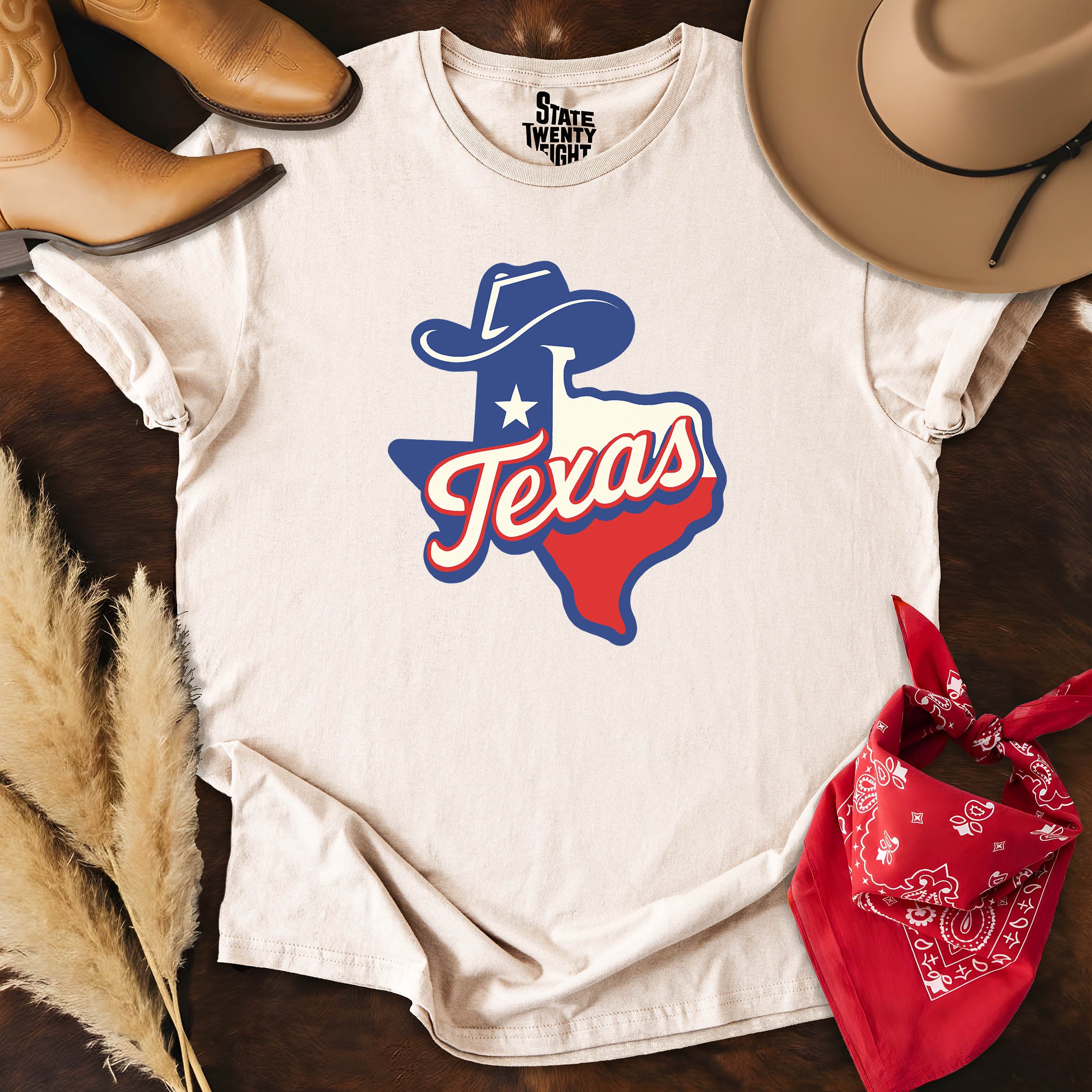 Born Free, Raised Texan  T-shirt