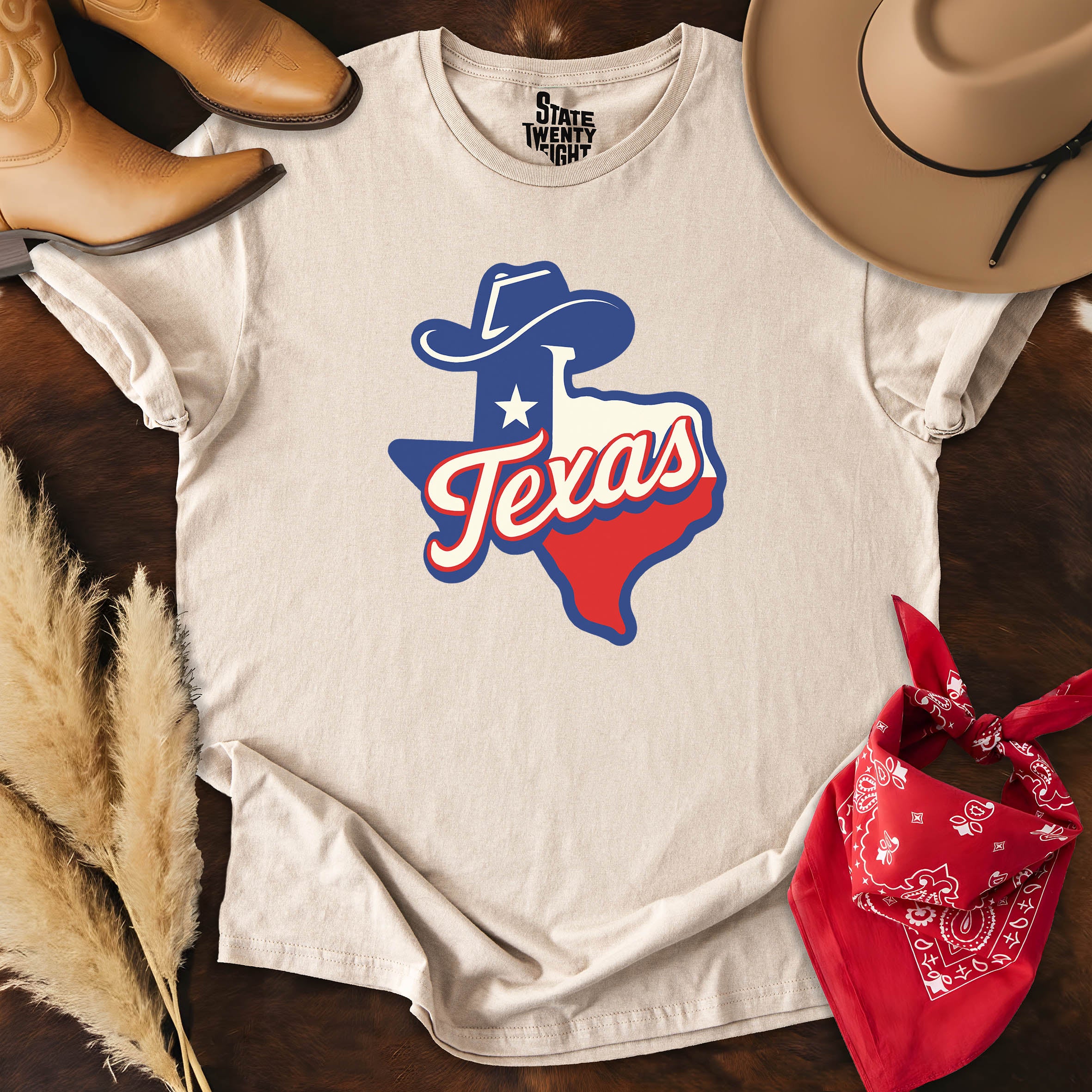 Born Free, Raised Texan  T-shirt