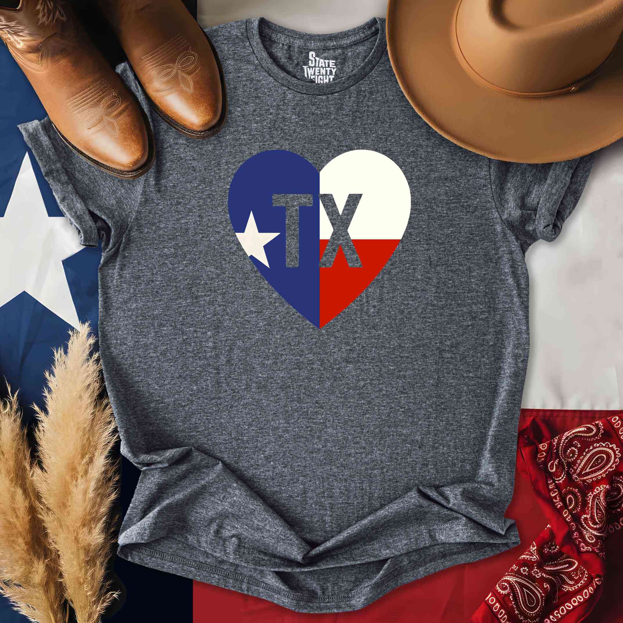 Heart Of Texas  T-shirt