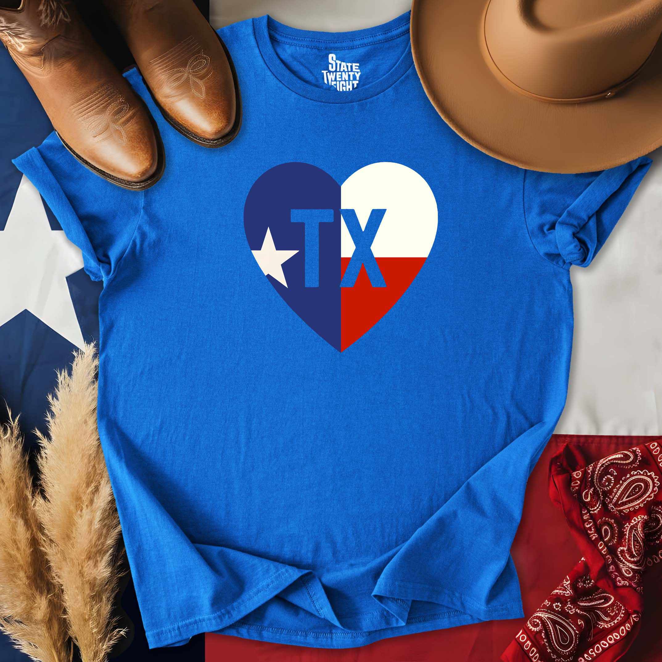 Heart Of Texas  T-shirt