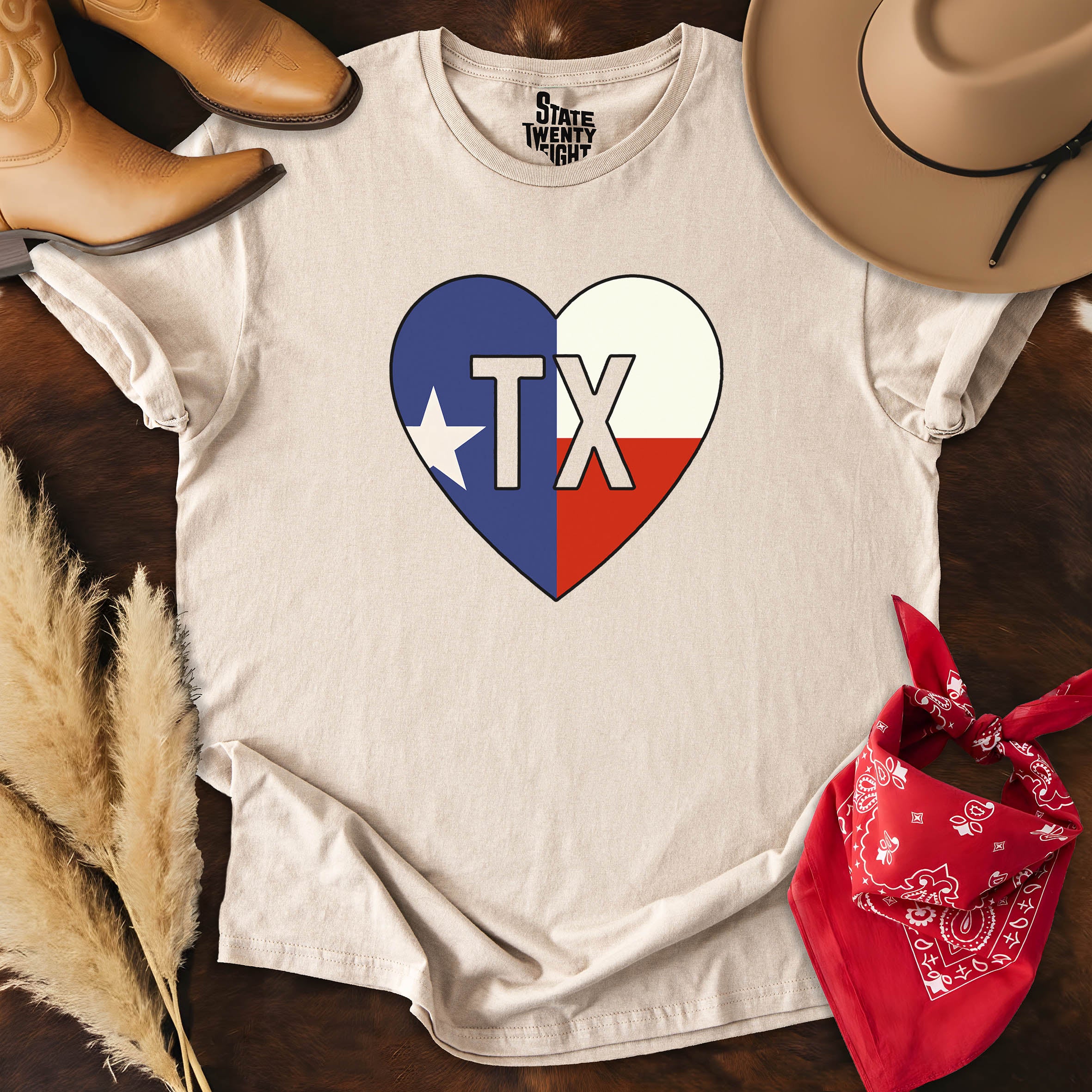 Heart Of Texas  T-shirt