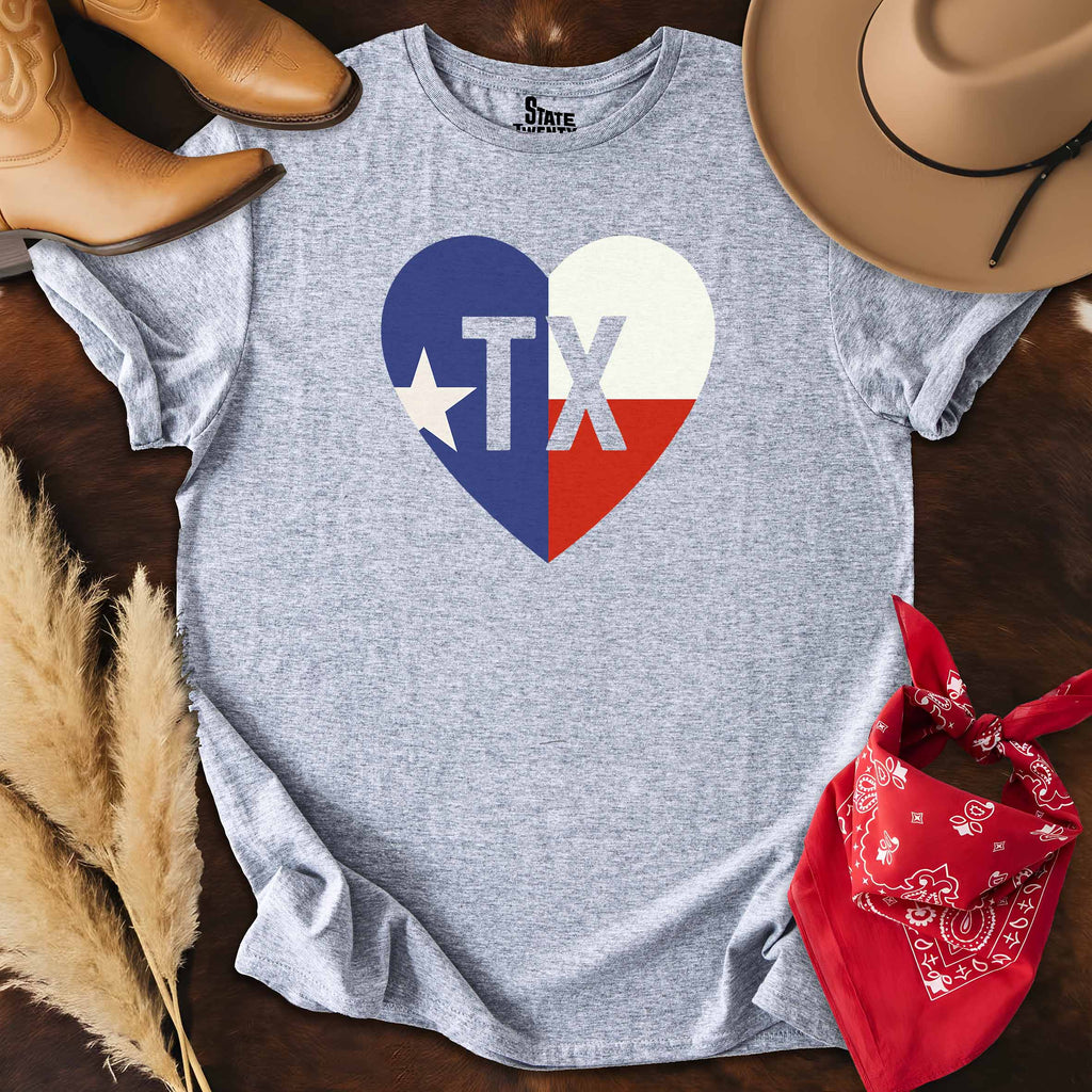 Heart Of Texas  T-shirt