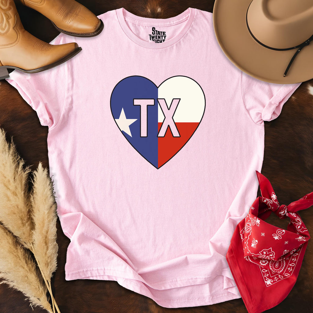 Heart Of Texas  T-shirt