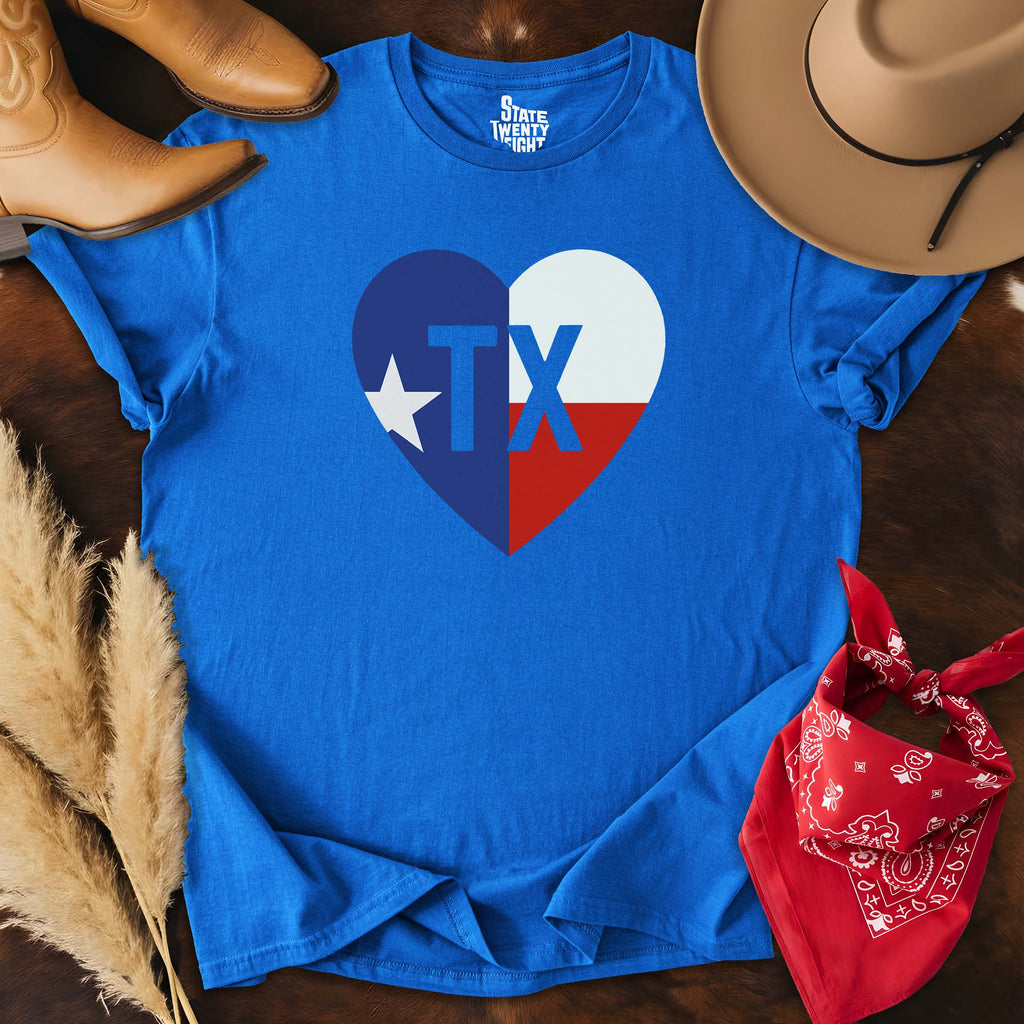 Heart Of Texas  T-shirt