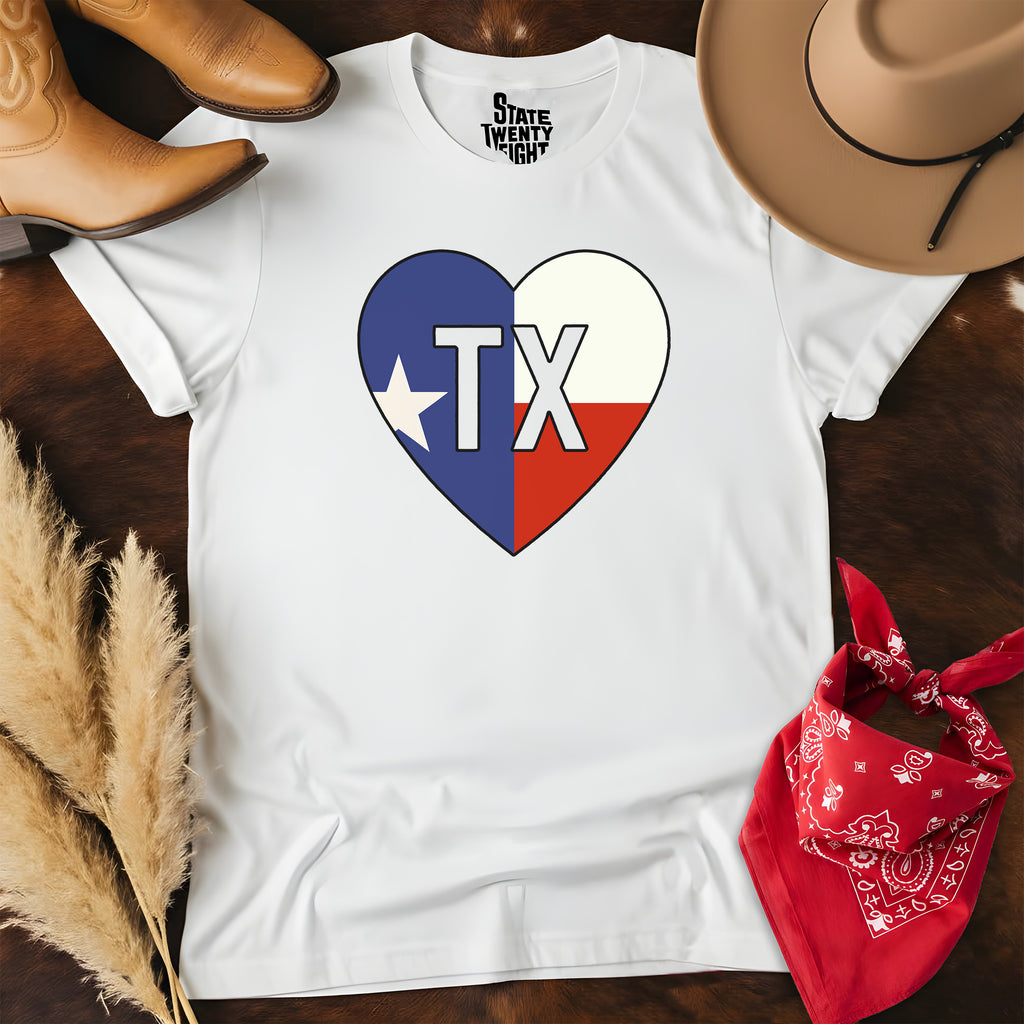 Heart Of Texas  T-shirt