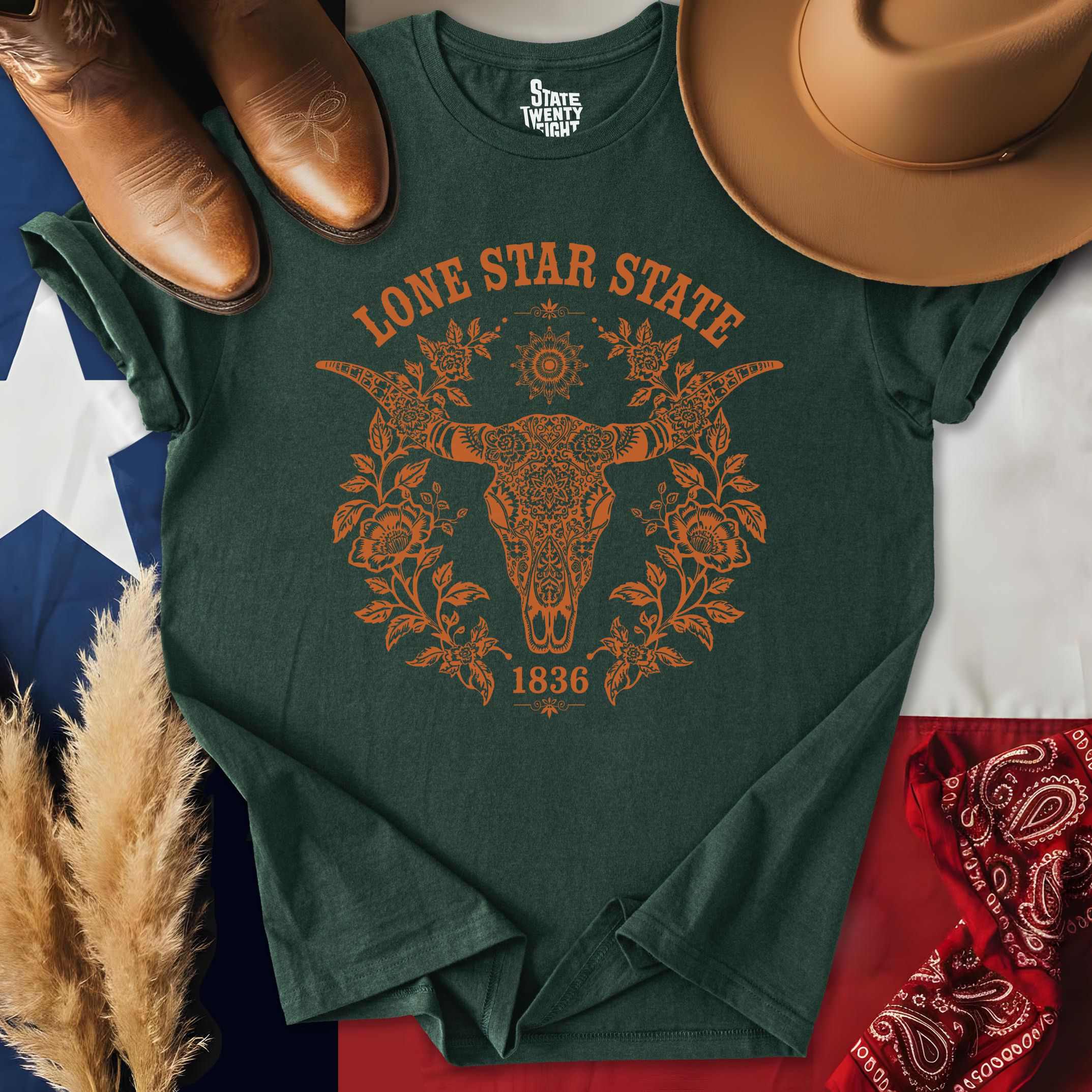 Longhorn Roots  T-shirt