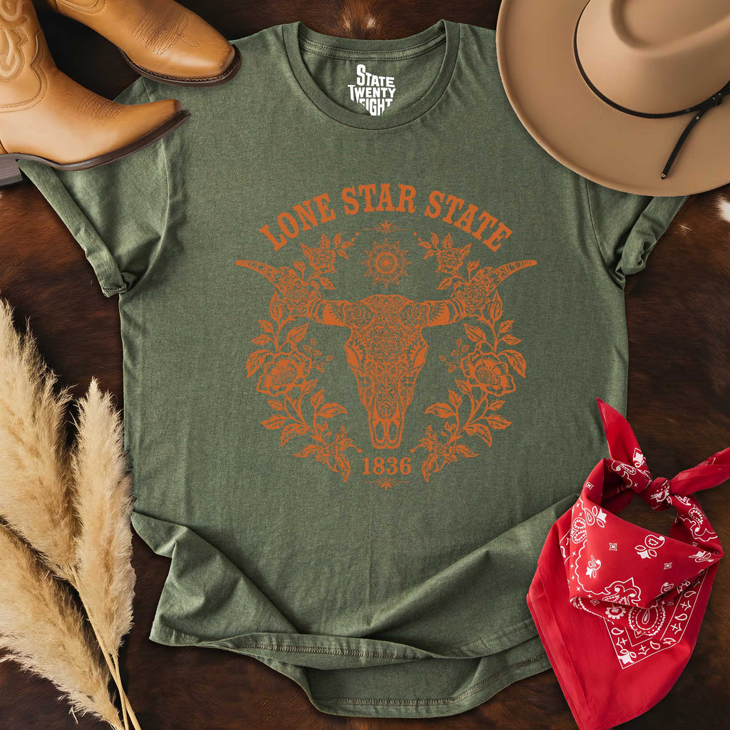Longhorn Roots  T-shirt