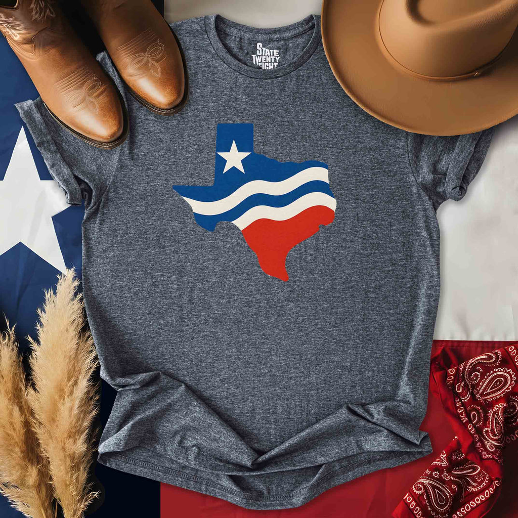Red, White & Texan  T-shirt