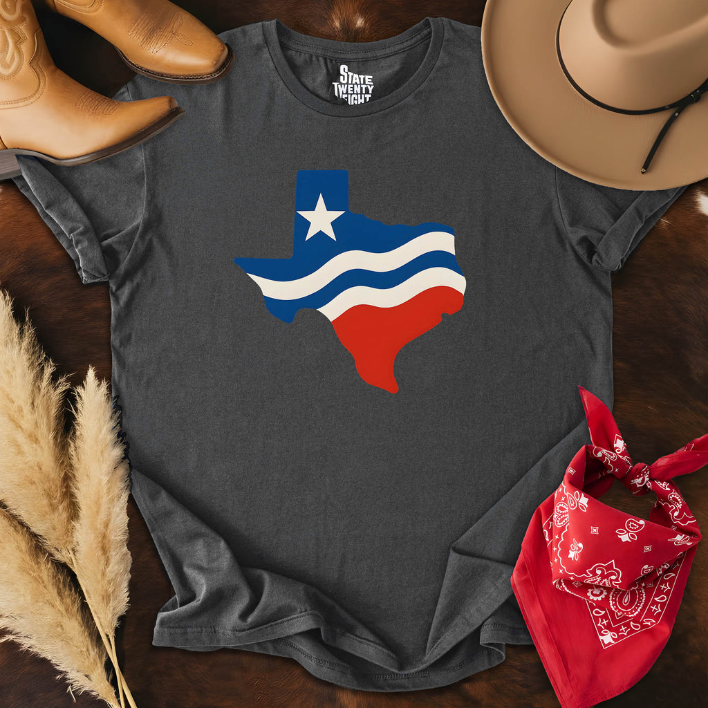 Red, White & Texan  T-shirt